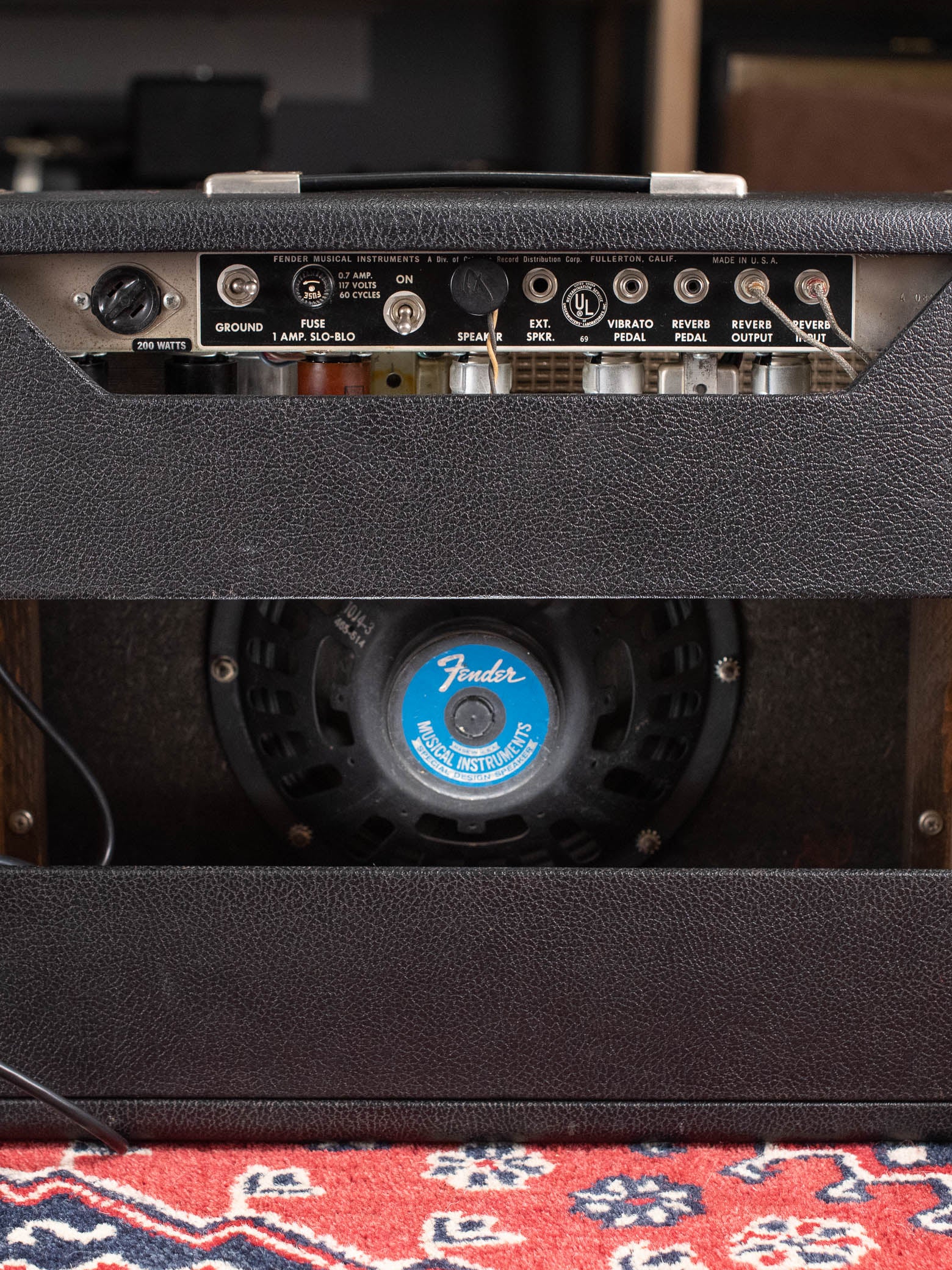 vintage Fender Princeton Reverb amp 1966