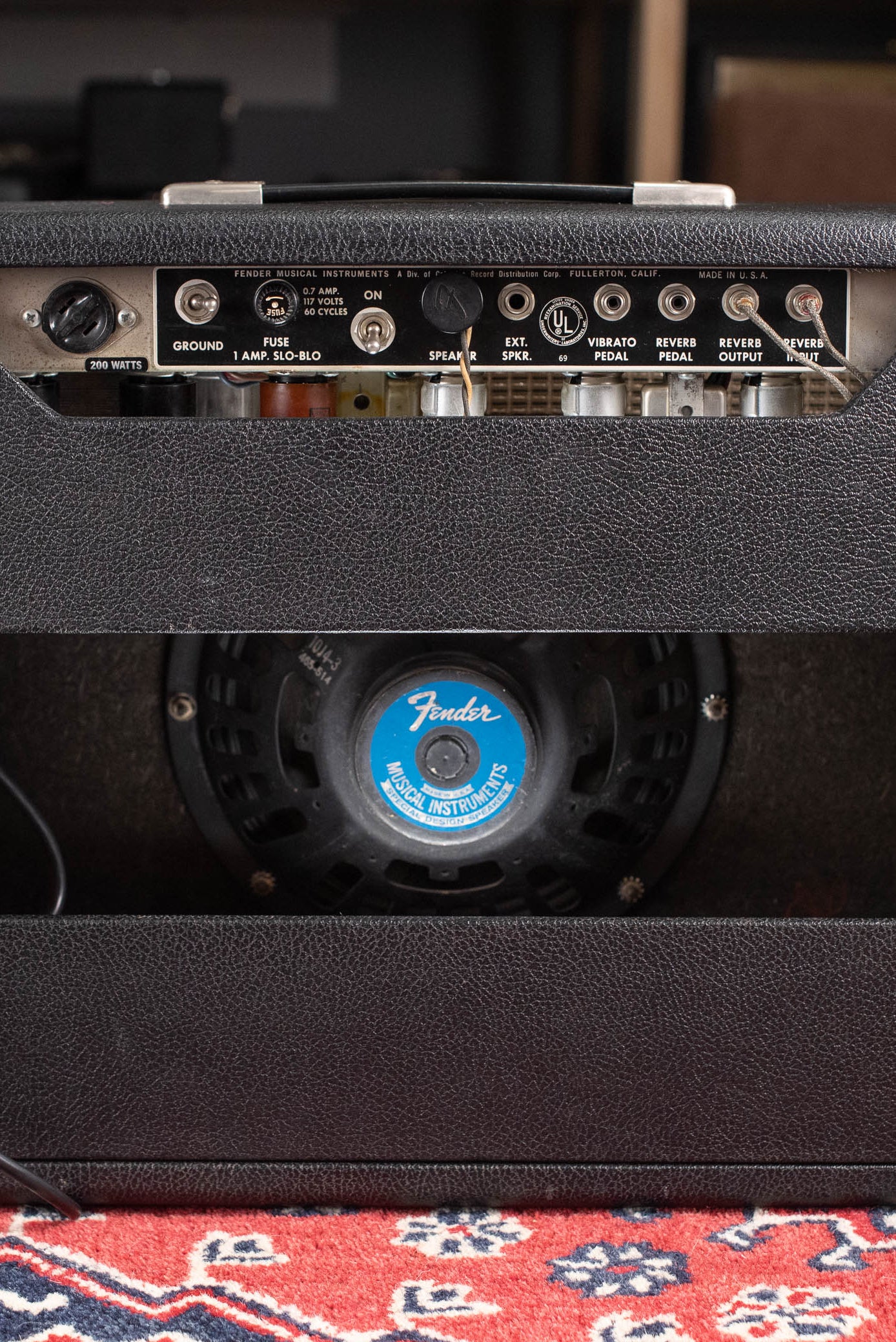 vintage Fender Princeton Reverb amp 1966