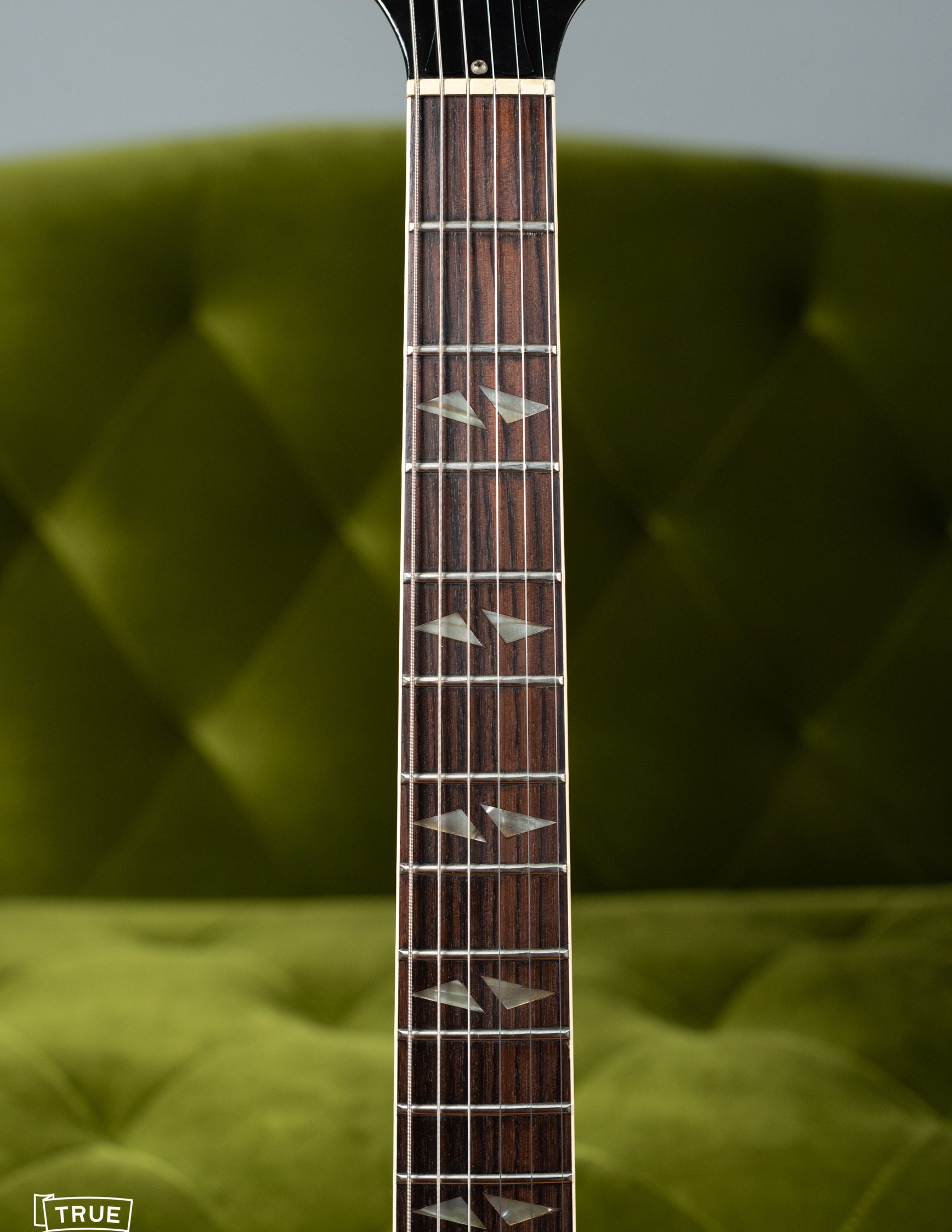 split diamond fretboard inlays