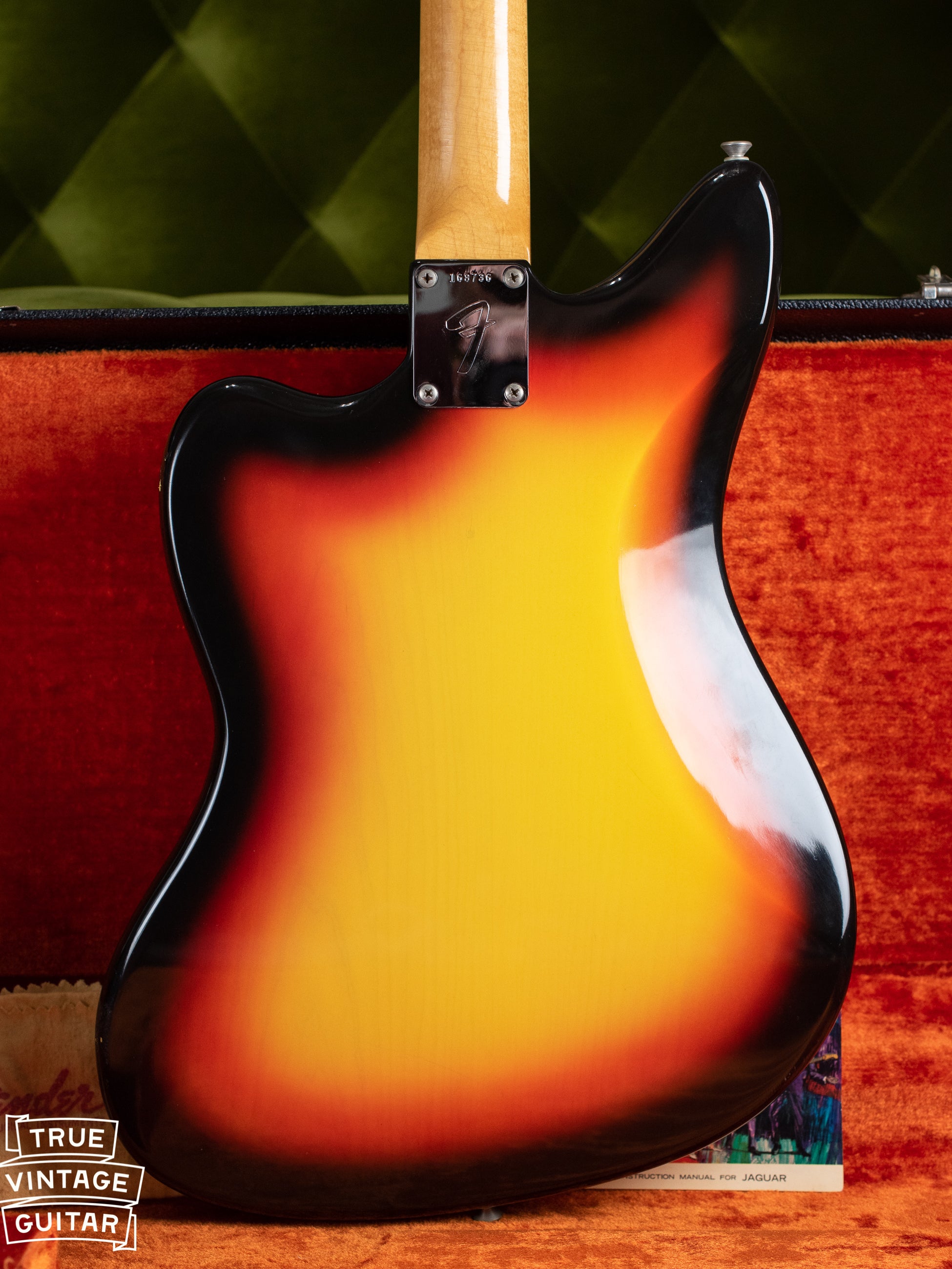 Offset waist body, Vintage 1966 Fender Jaguar