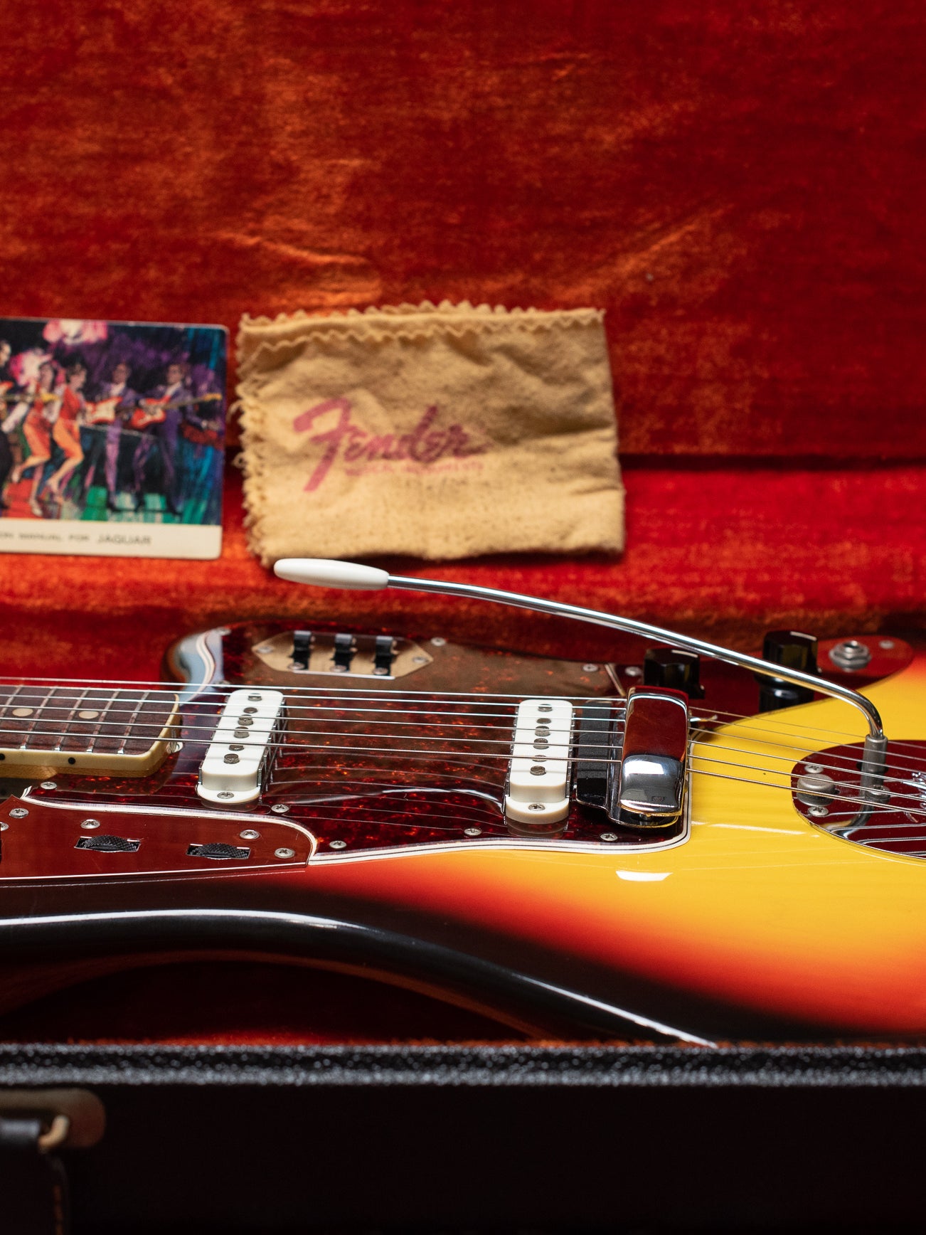 Vintage 1966 Fender Jaguar in original case