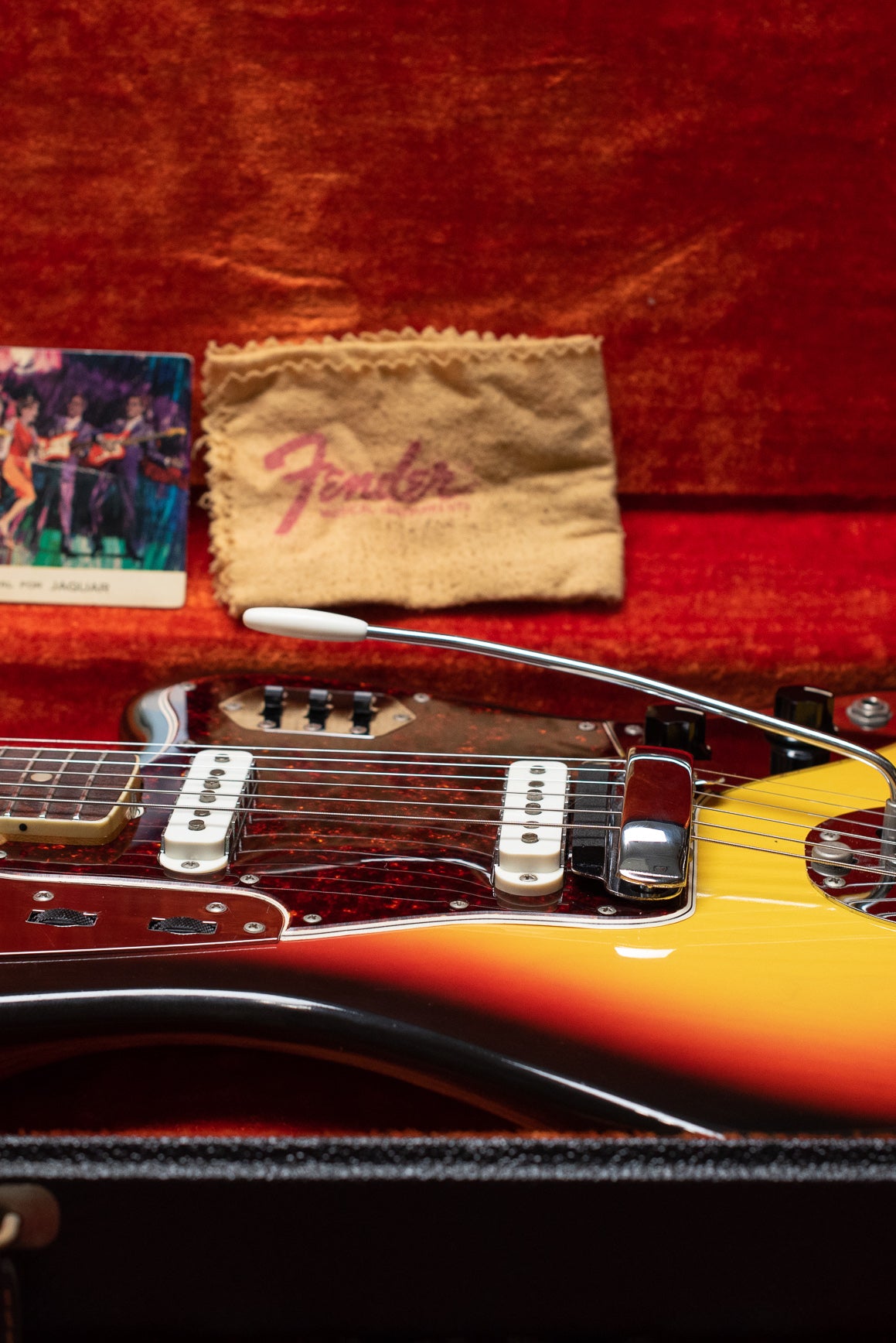 Vintage 1966 Fender Jaguar in original case
