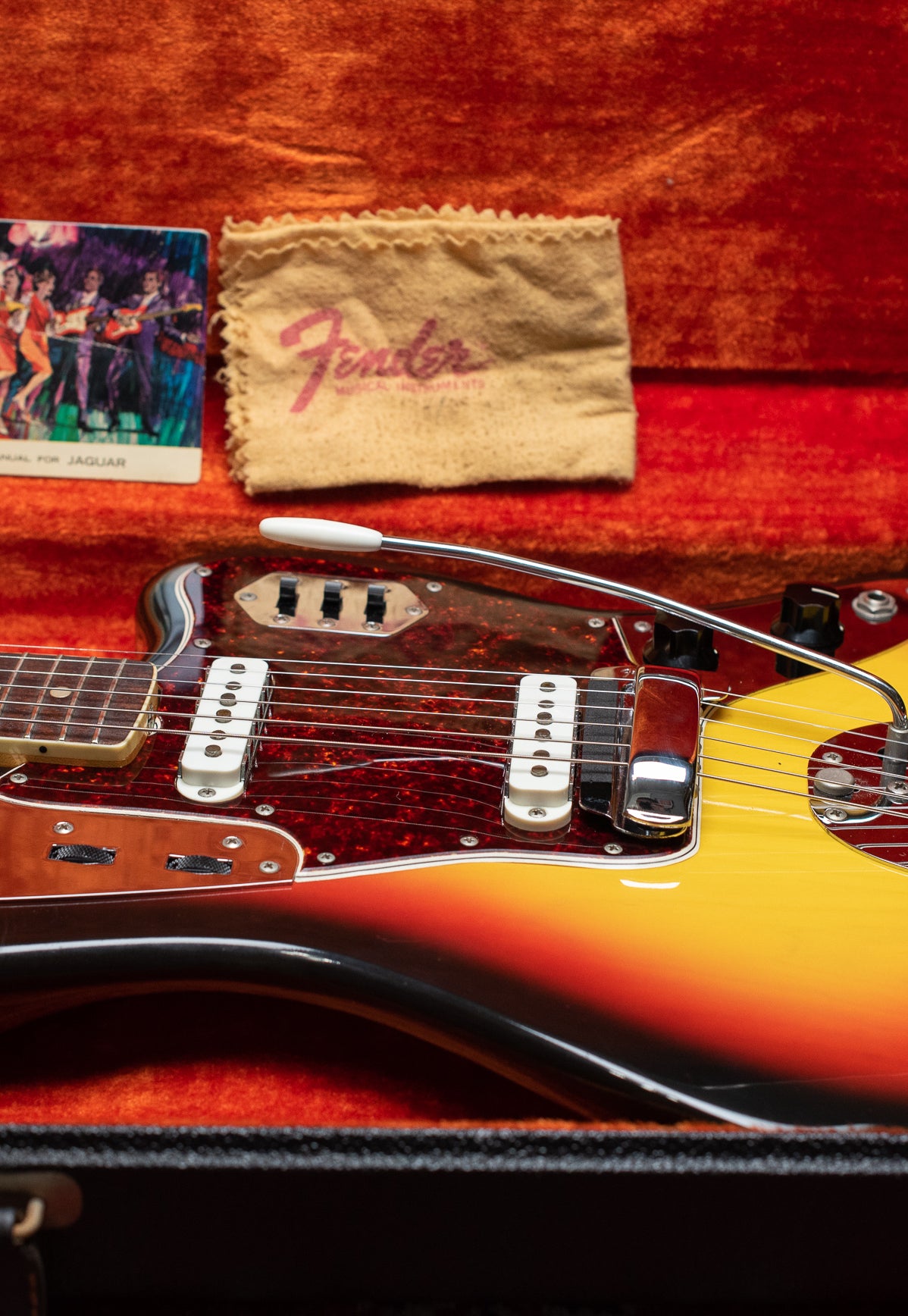Vintage 1966 Fender Jaguar in original case