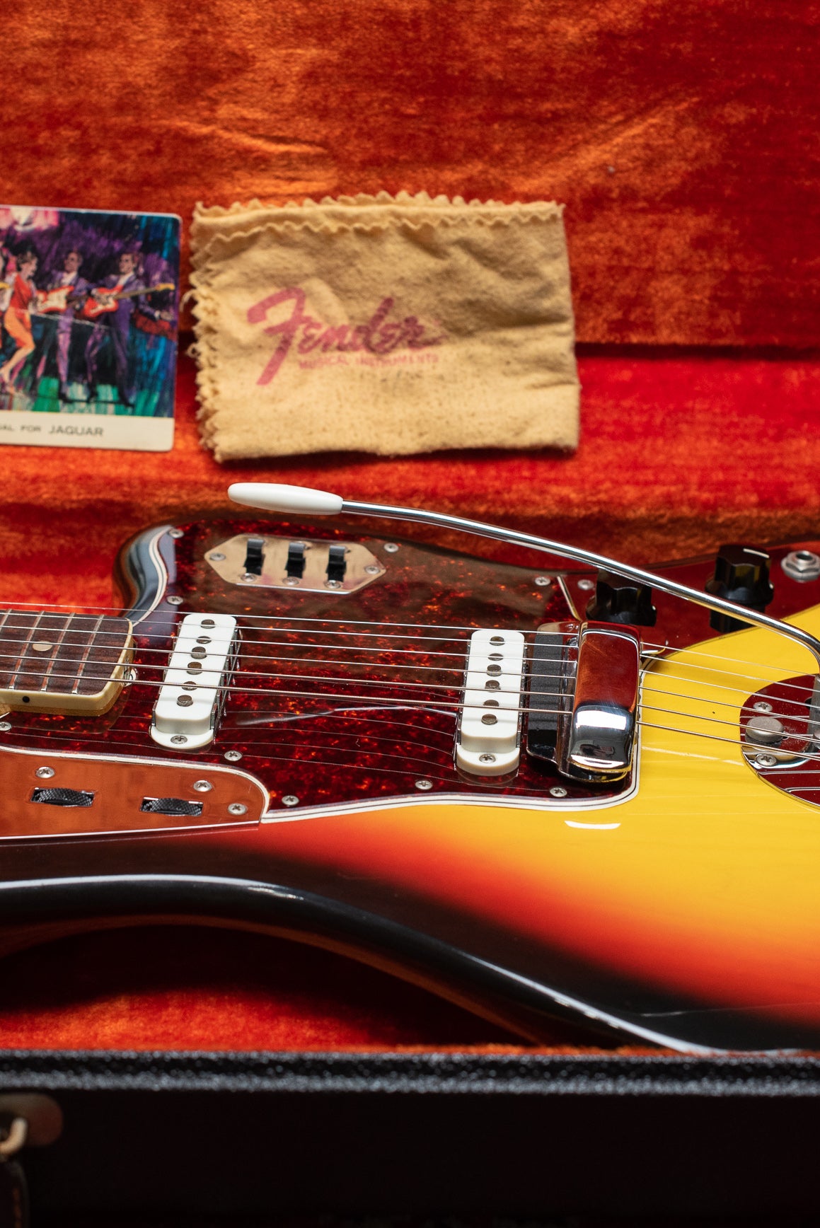 Vintage 1966 Fender Jaguar in original case