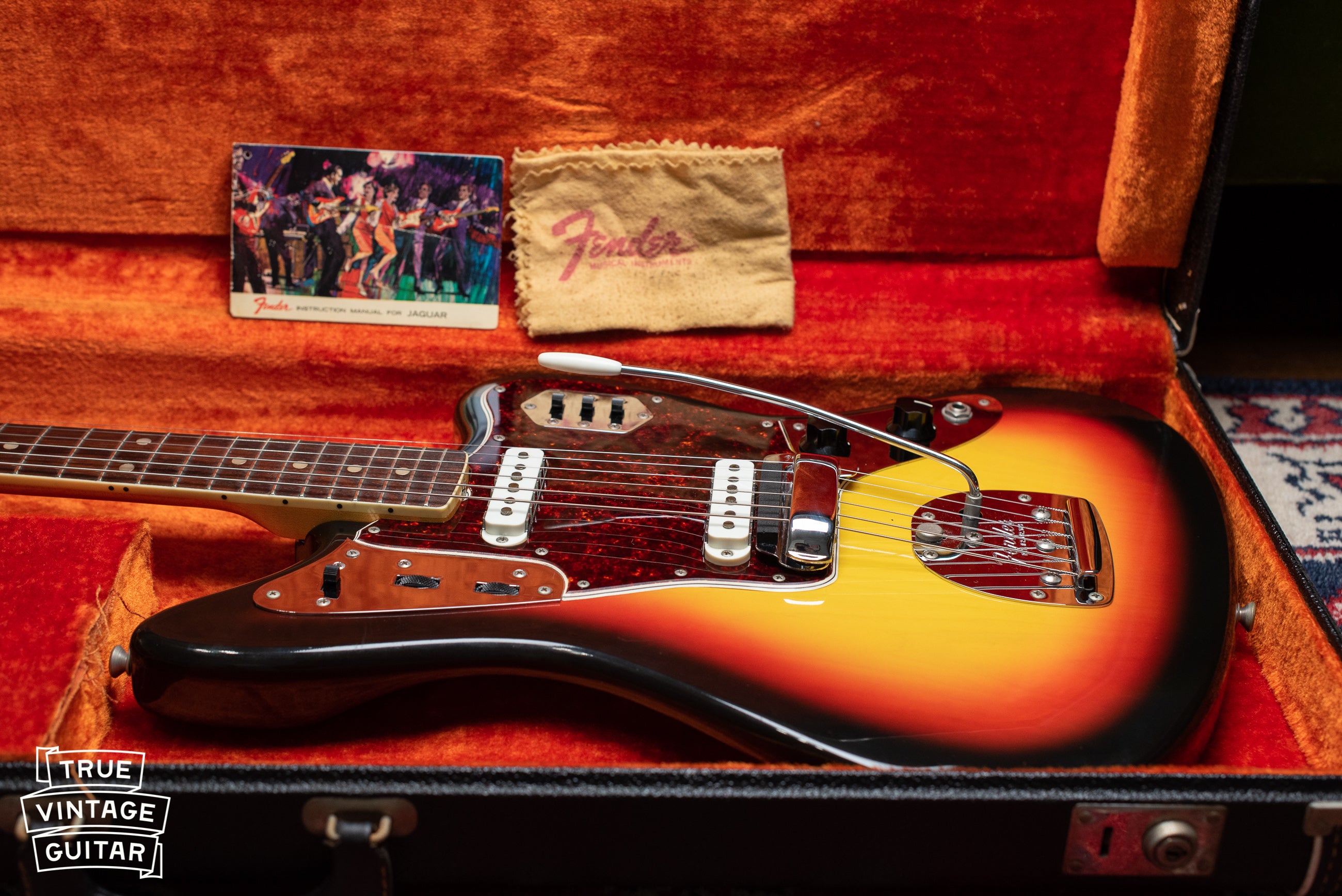 Vintage 1966 Fender Jaguar in original case