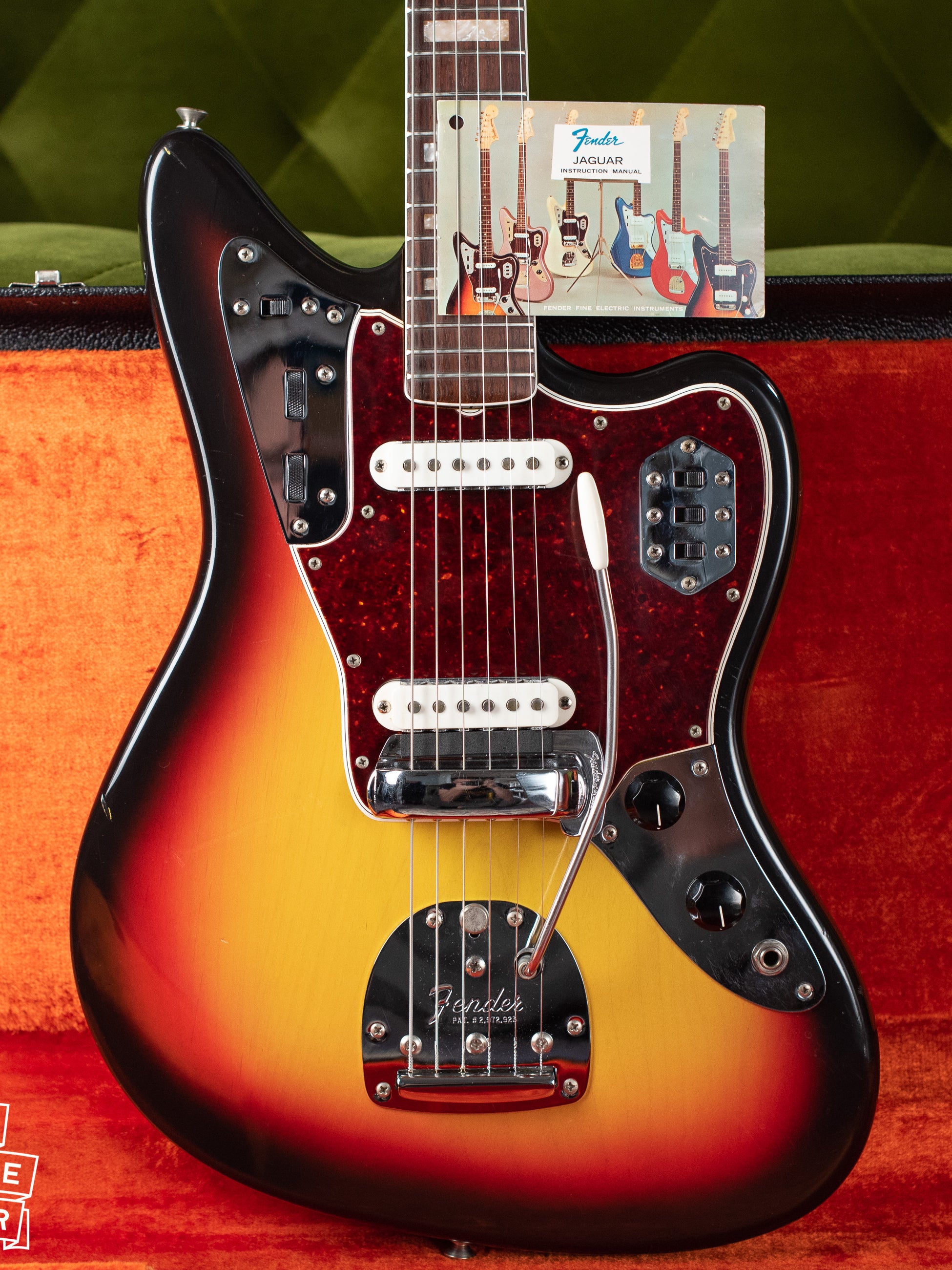 Vintage 1966 Fender Jaguar Sunburst