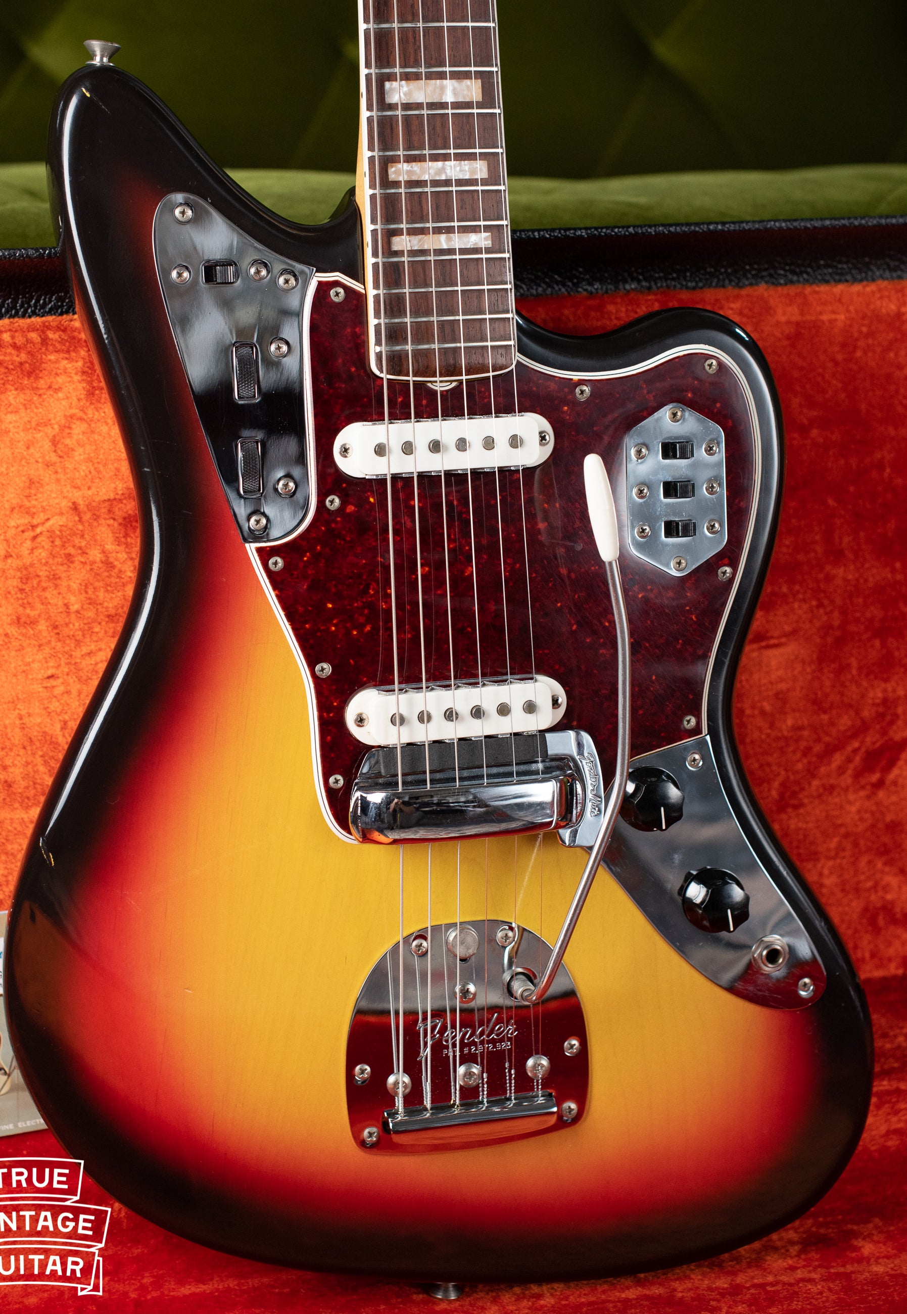 Vintage 1966 Fender Jaguar Sunburst