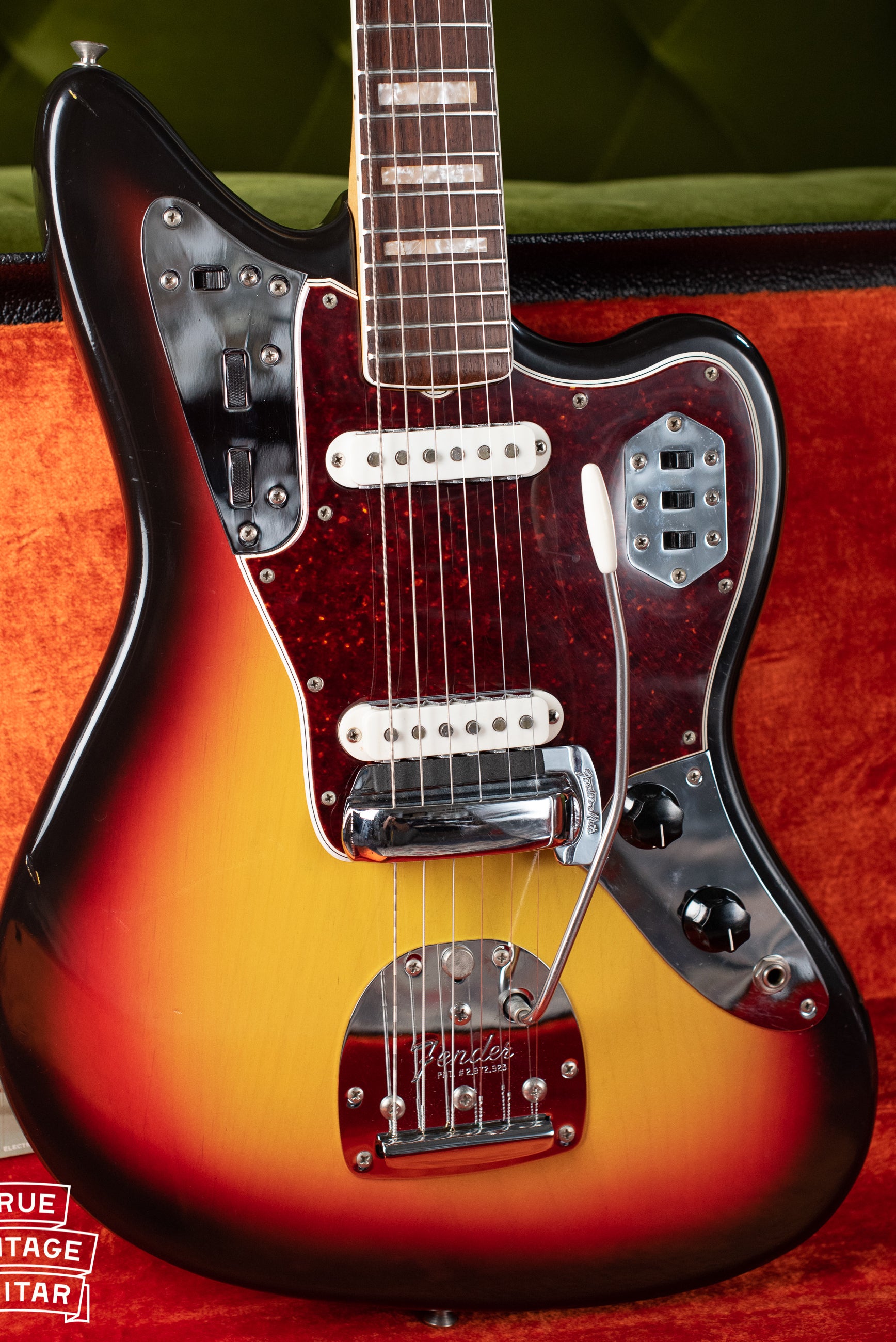 Vintage 1966 Fender Jaguar Sunburst