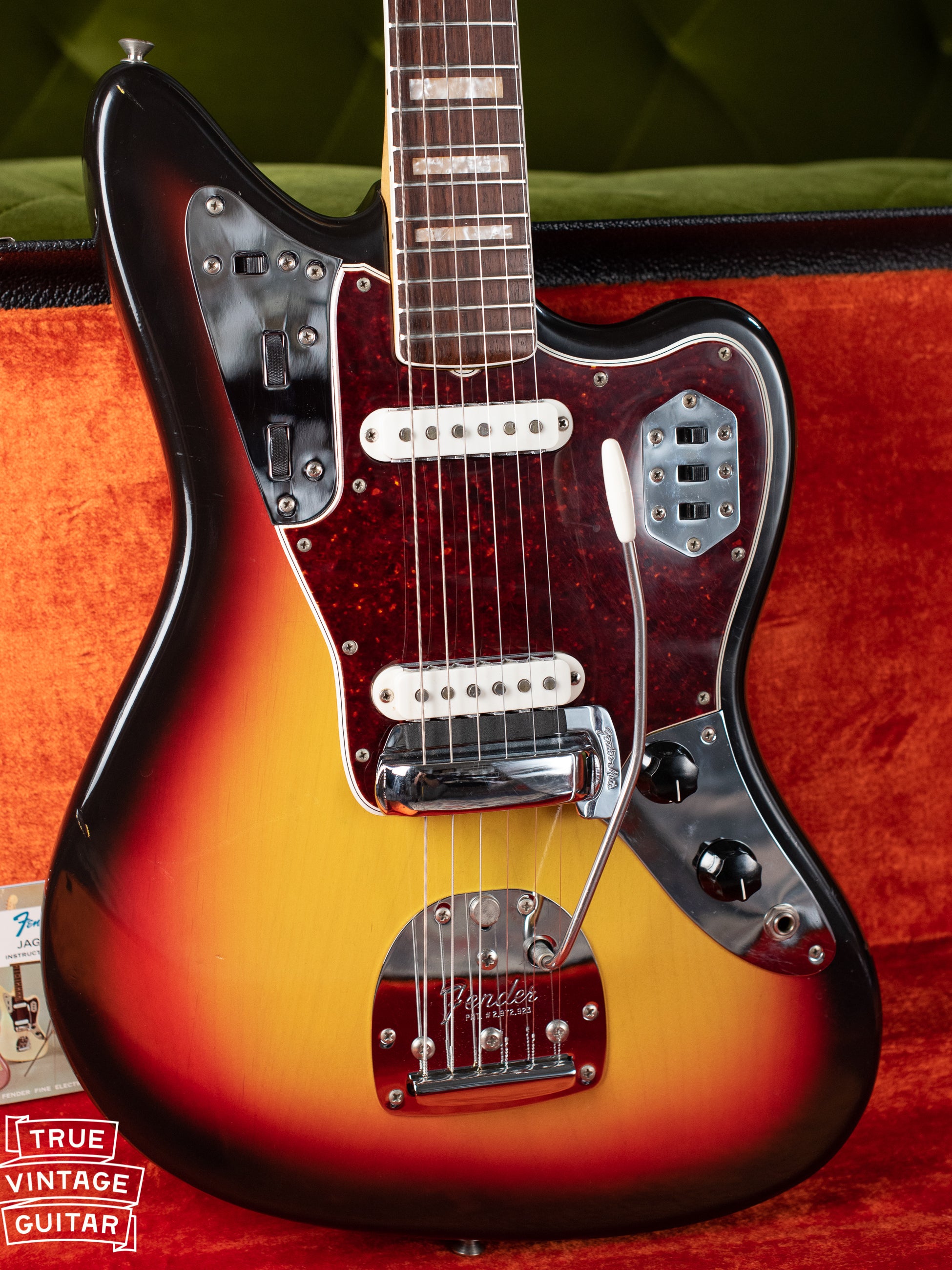 Vintage 1966 Fender Jaguar Sunburst