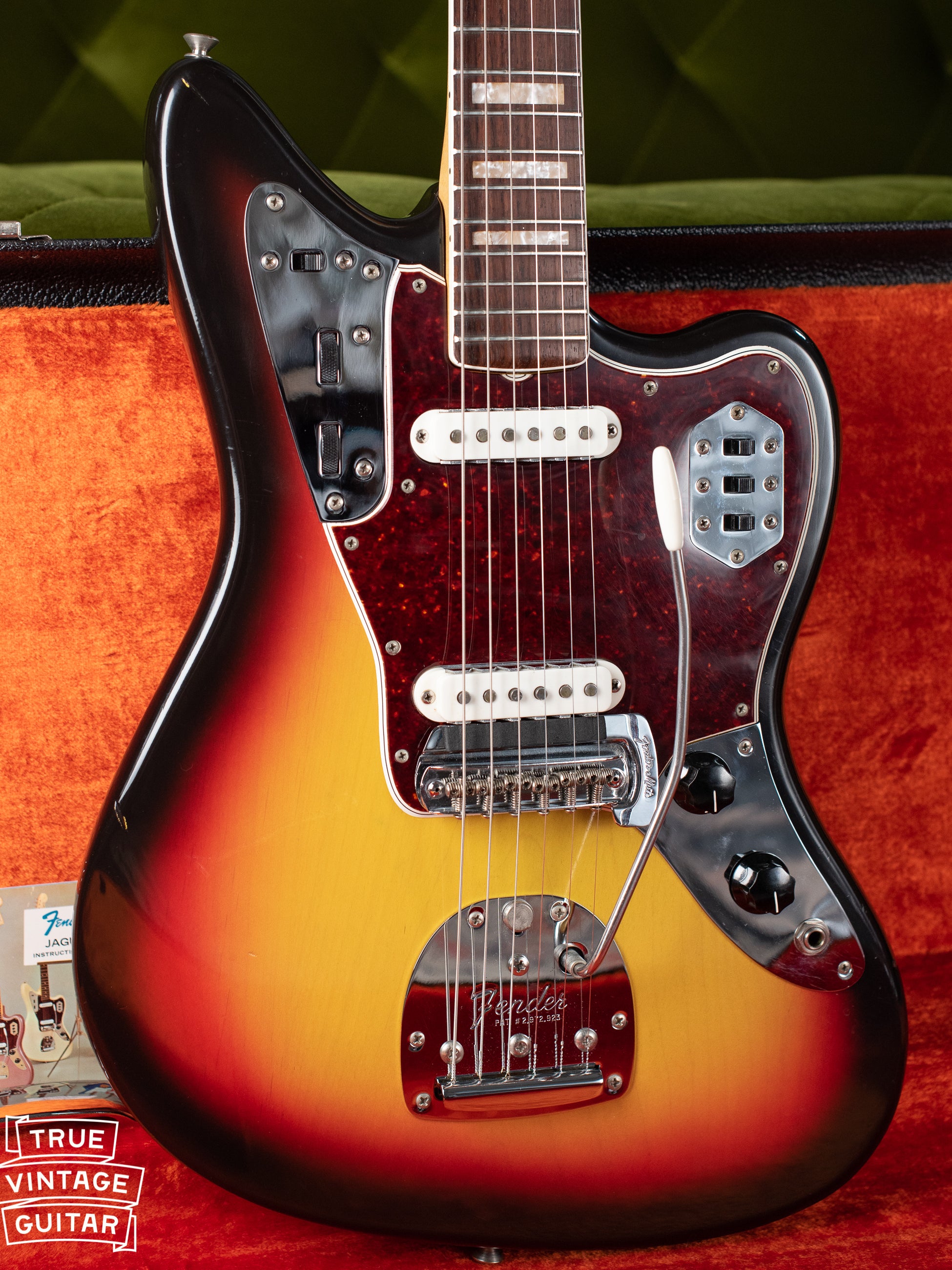 Vintage 1966 Fender Jaguar Sunburst
