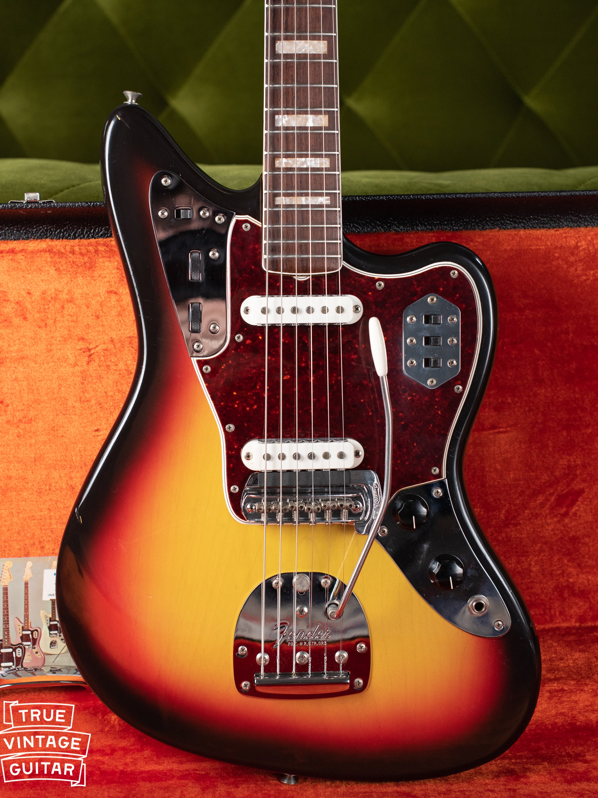 Vintage 1966 Fender Jaguar Sunburst