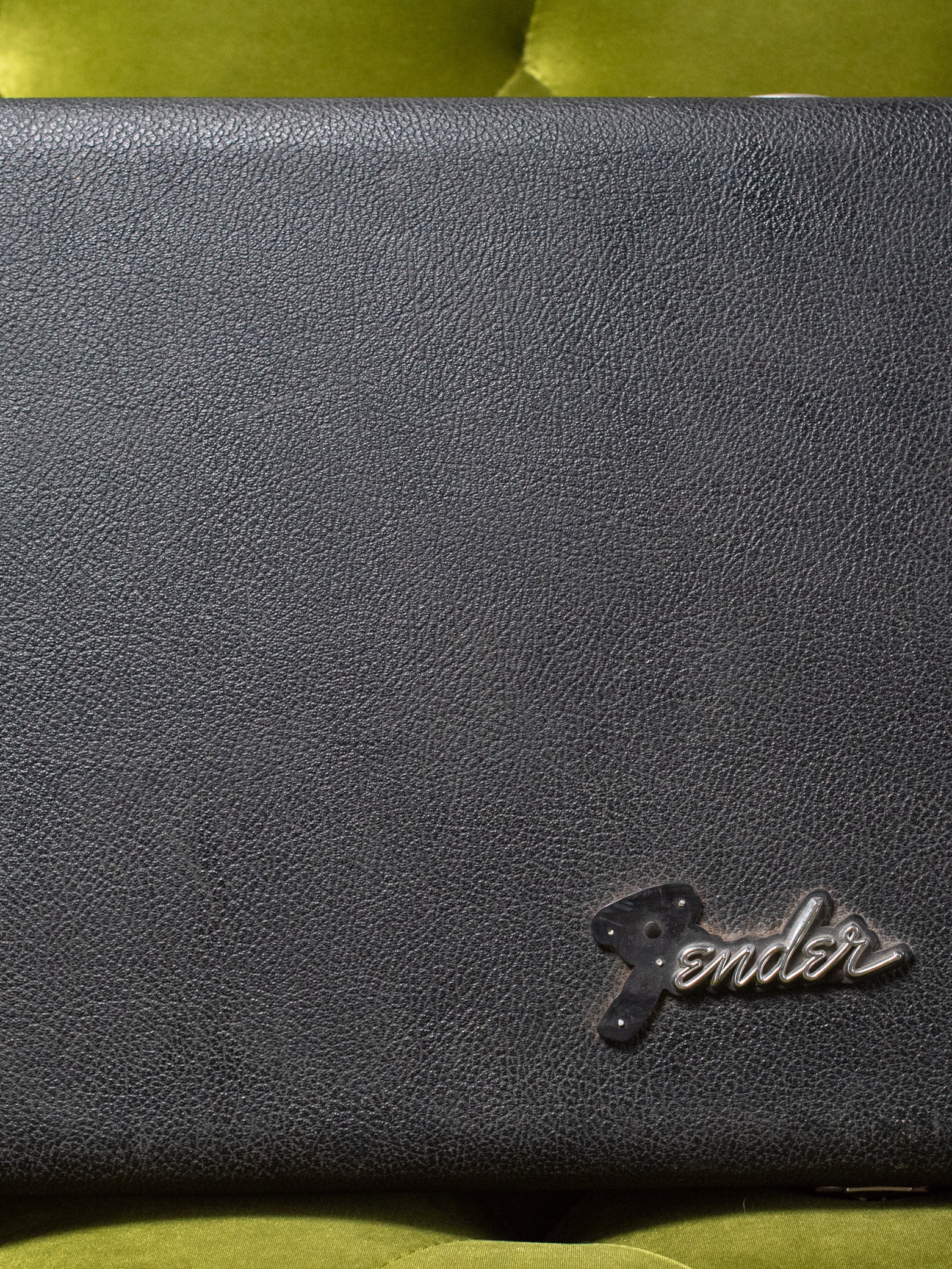 Fender logo case, Vintage 1966 Fender Jaguar Sunburst