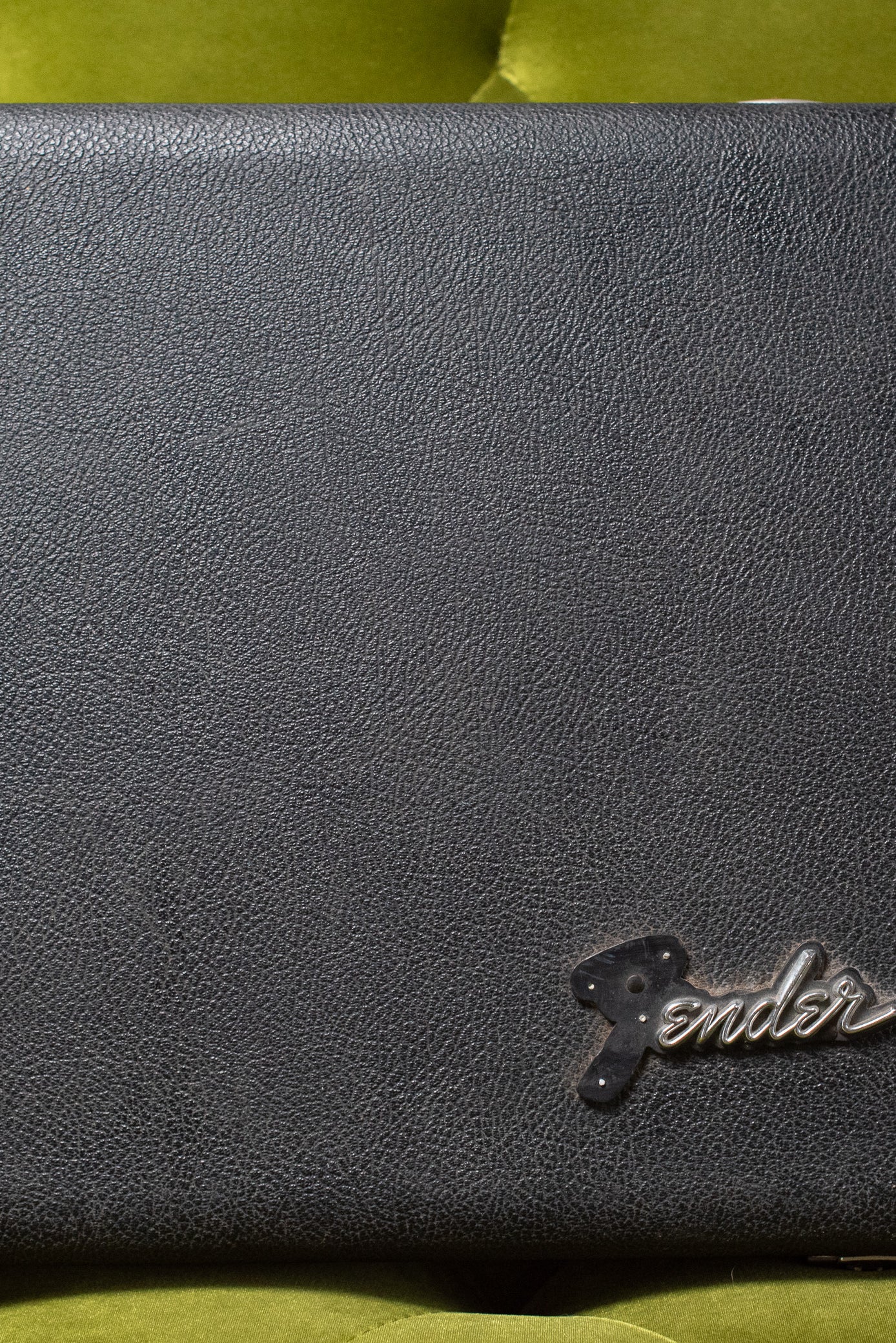 Fender logo case, Vintage 1966 Fender Jaguar Sunburst