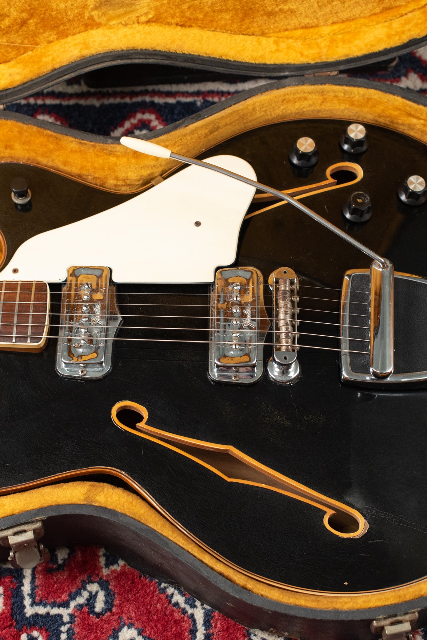 Vintage Fender Coronado II custom color black