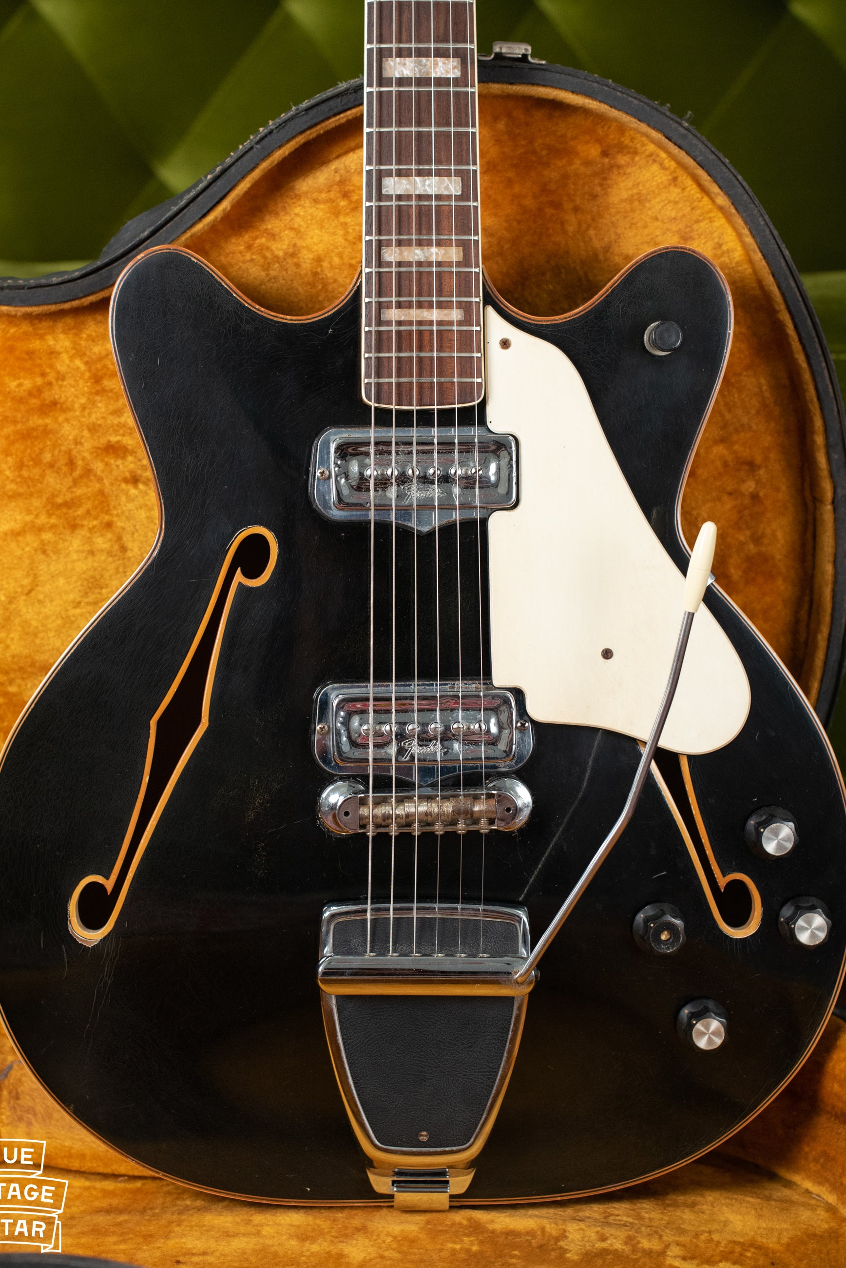 1967 Fender Coronado II Black guitar