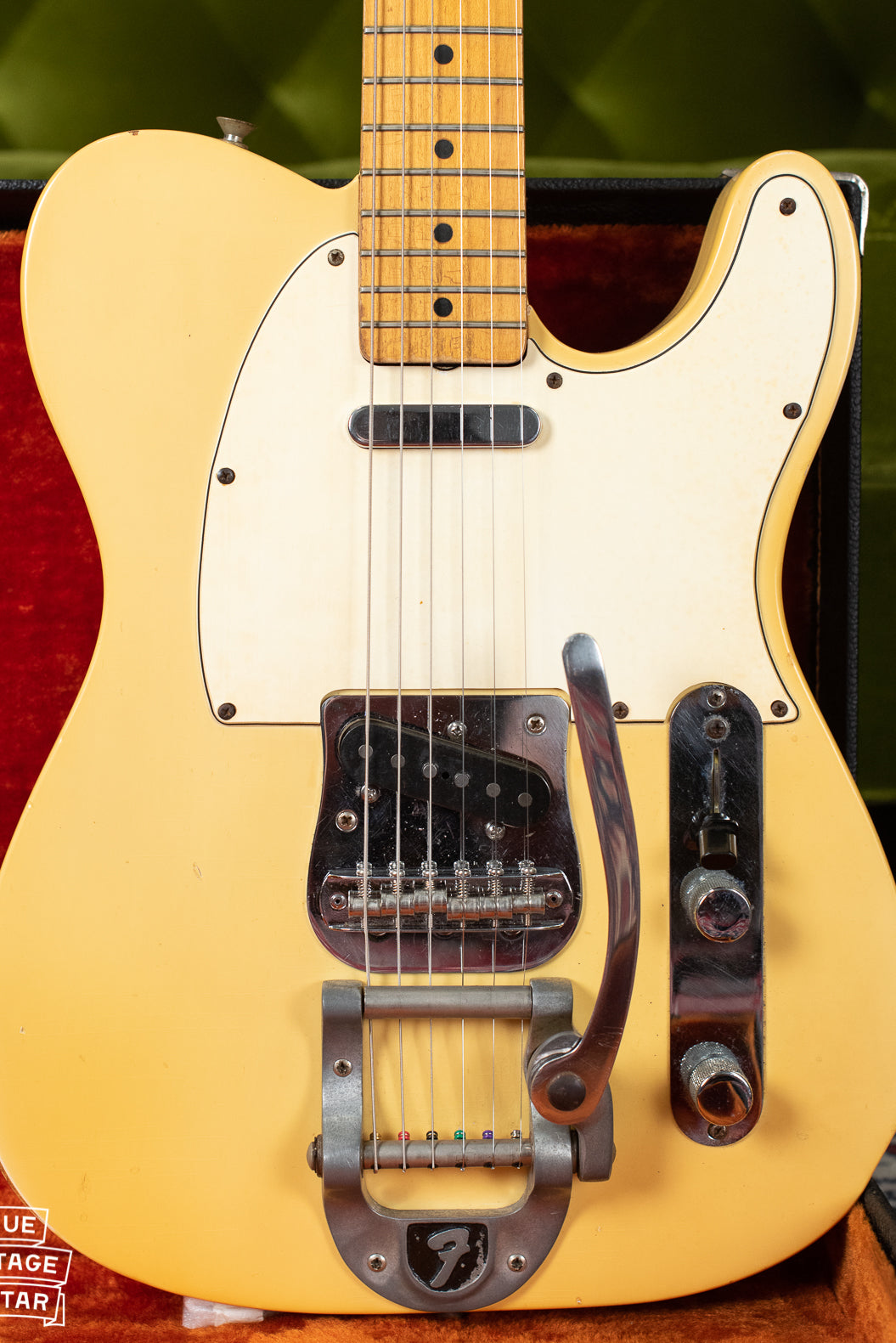 1967 Fender Telecaster, Maple cap, Blond, Bigsby