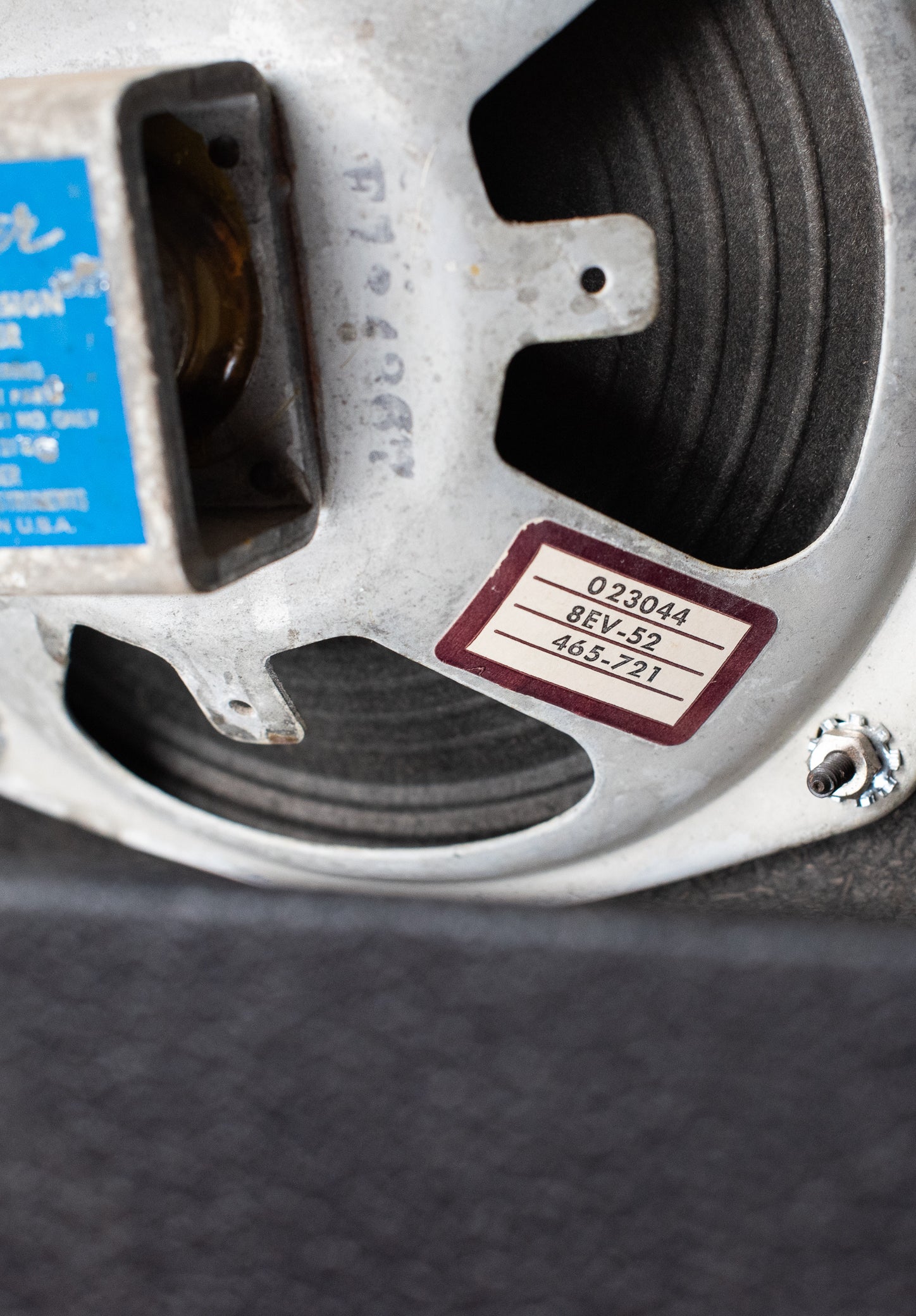 Oxford 8EV-52 8" speaker 1967