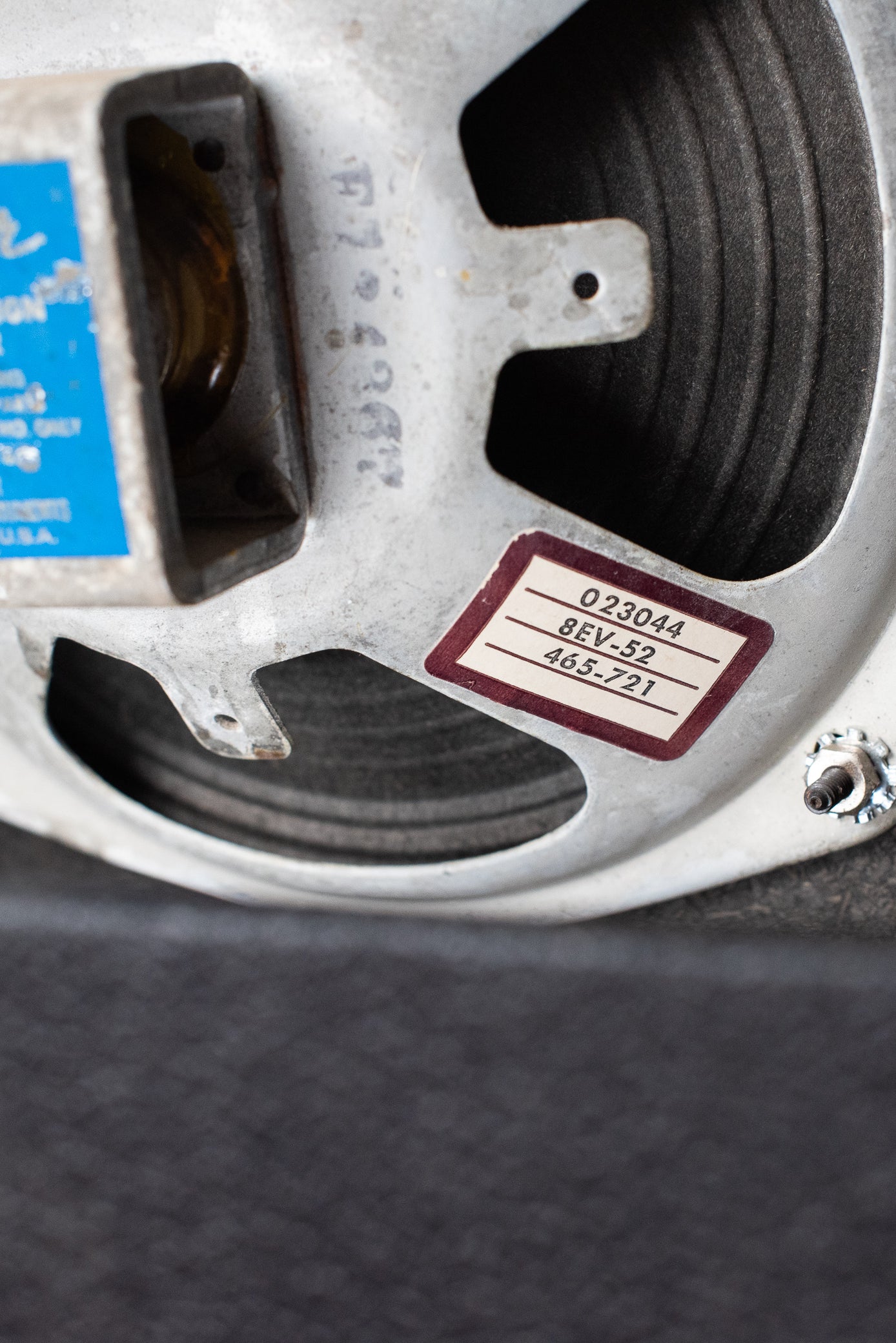 Oxford 8EV-52 8" speaker 1967