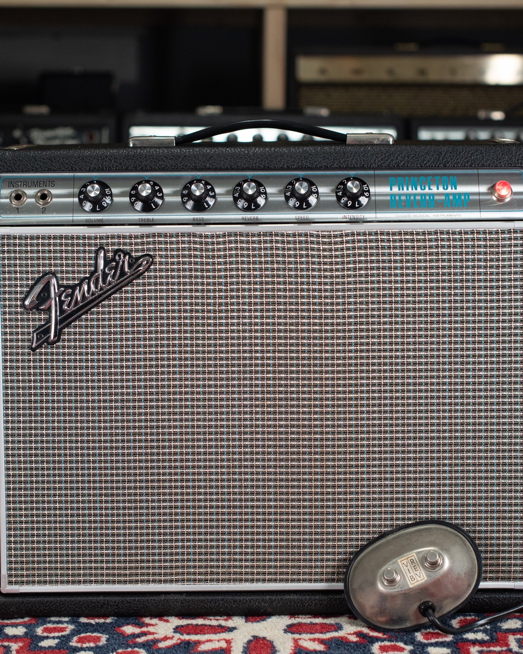 1968 Fender Princeton Reverb Amp drip edge