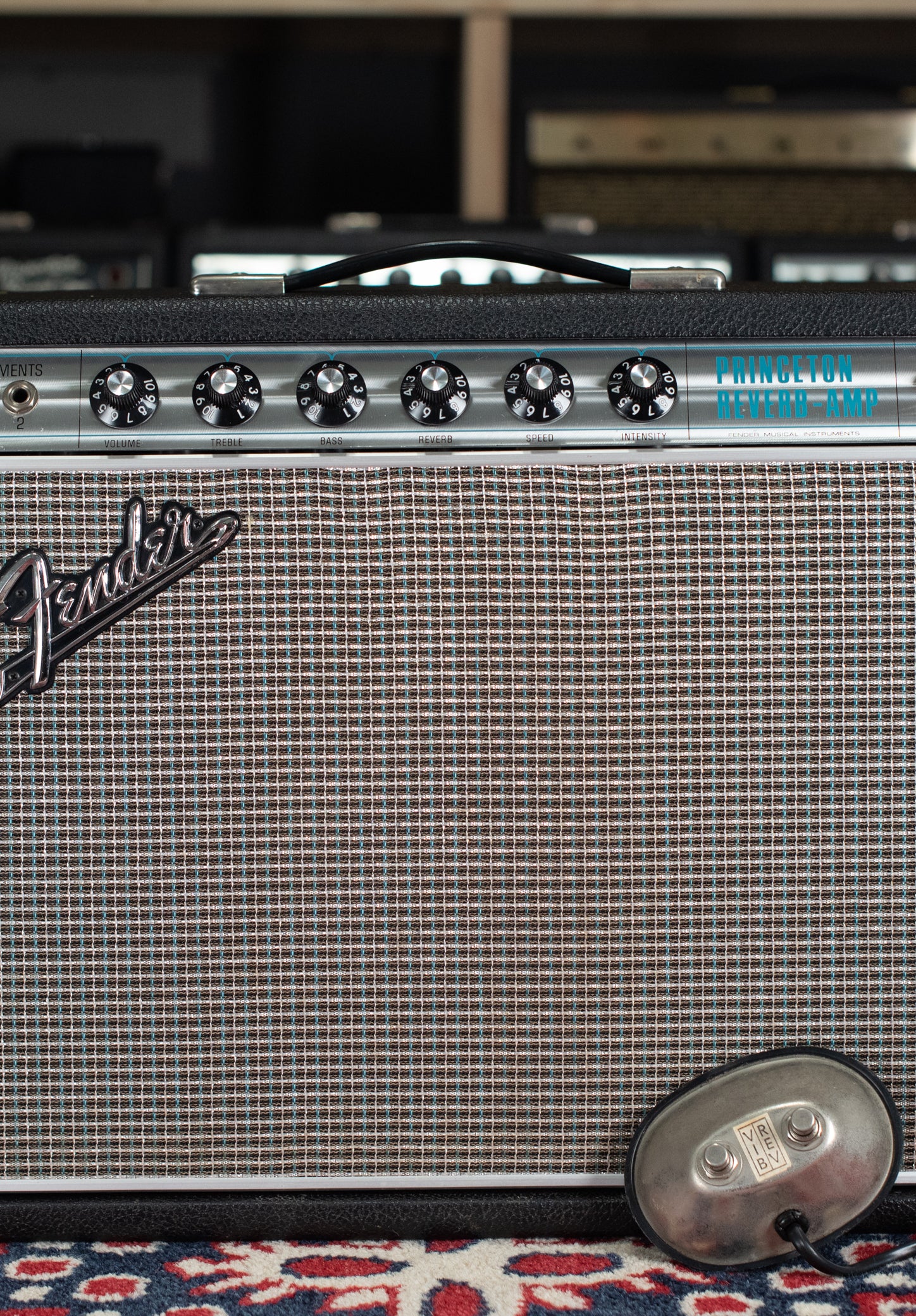 1968 Fender Princeton Reverb Amp drip edge