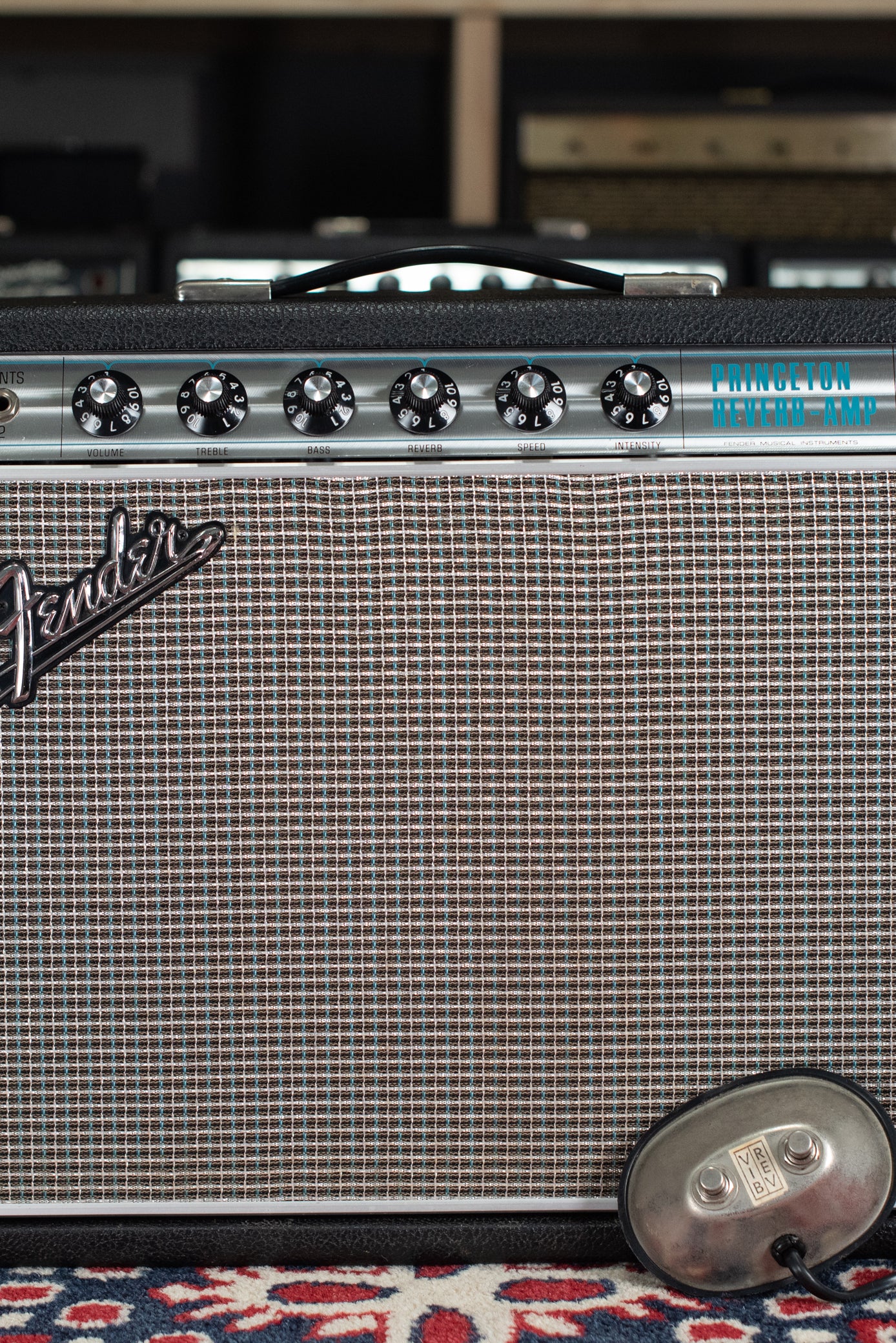 1968 Fender Princeton Reverb Amp drip edge