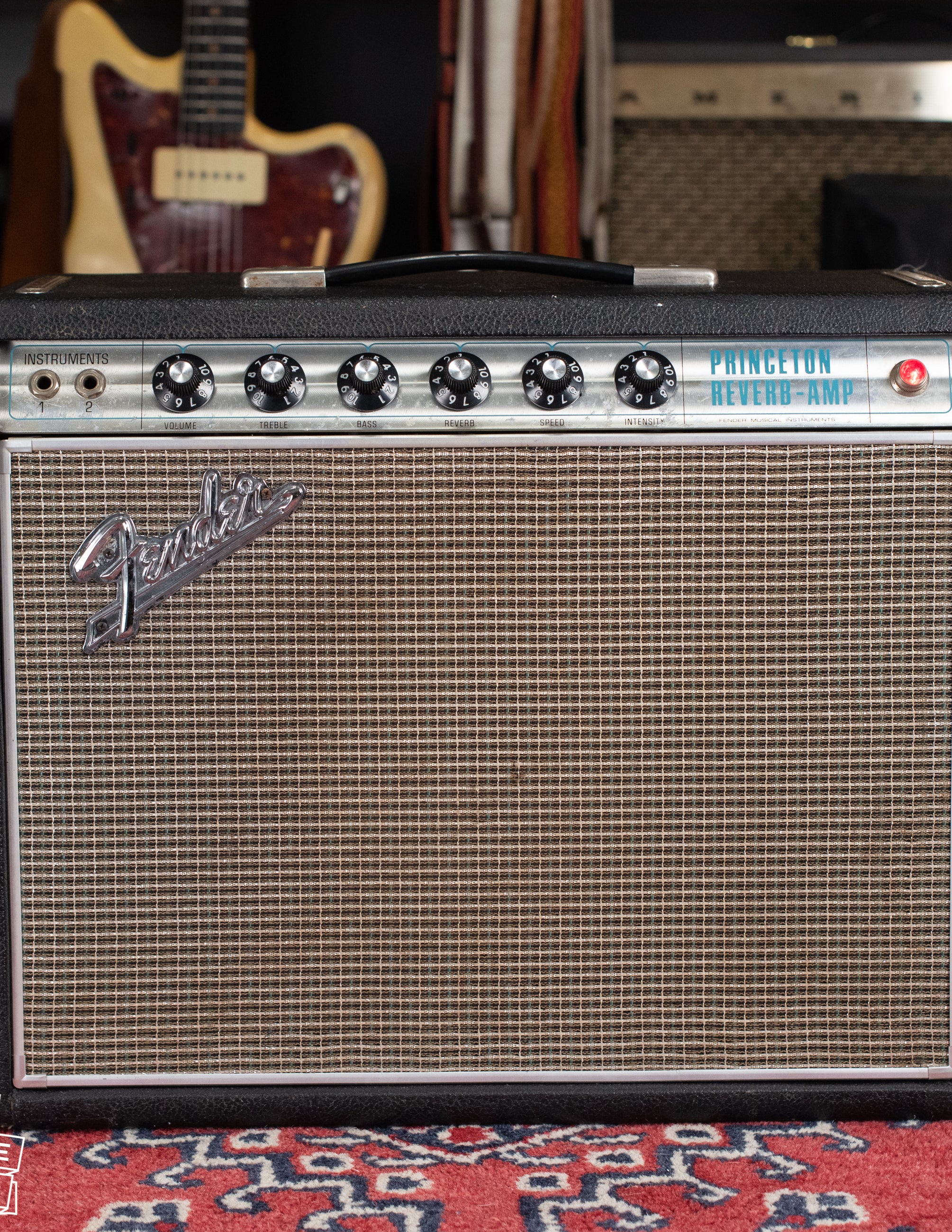 1968 Fender Princeton Reverb amp drip edge