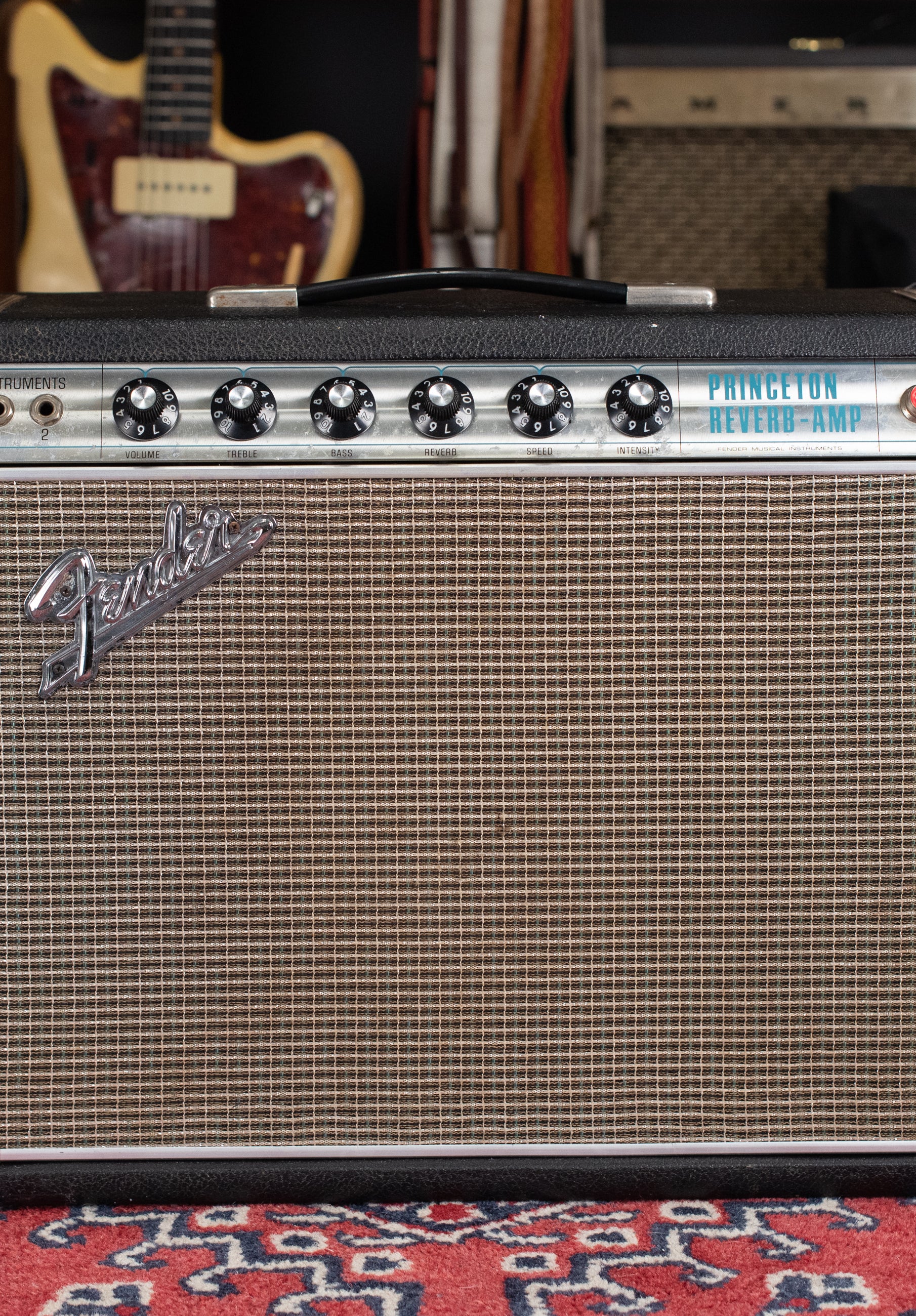1968 Fender Princeton Reverb amp drip edge