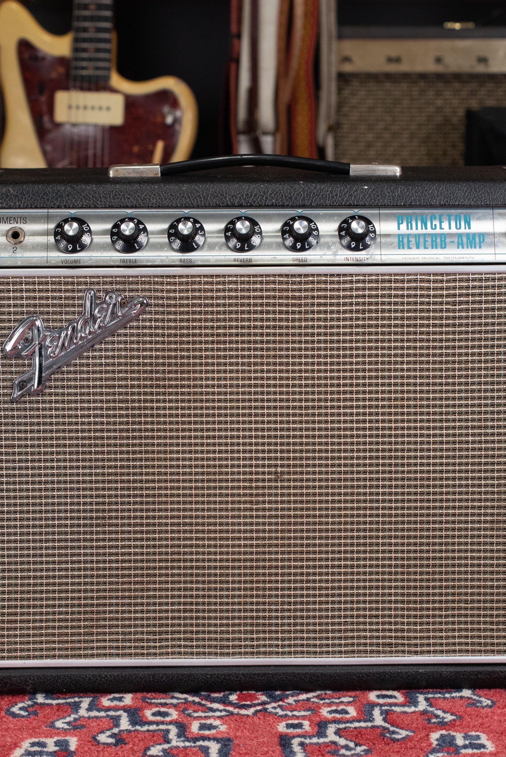 1968 Fender Princeton Reverb amp drip edge