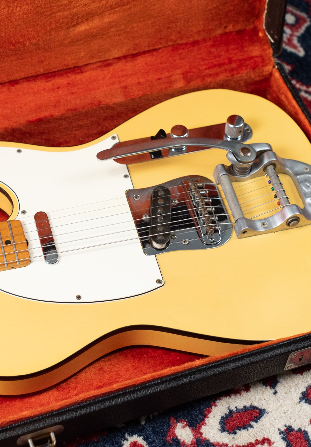 1968 Fender Telecaster Custom Bigsby Black Binding