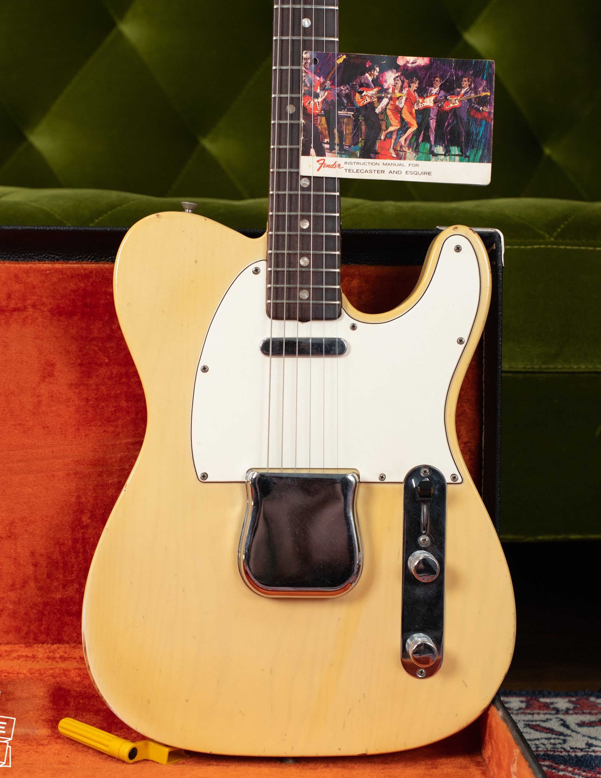 vintage Fender Telecaster guitar