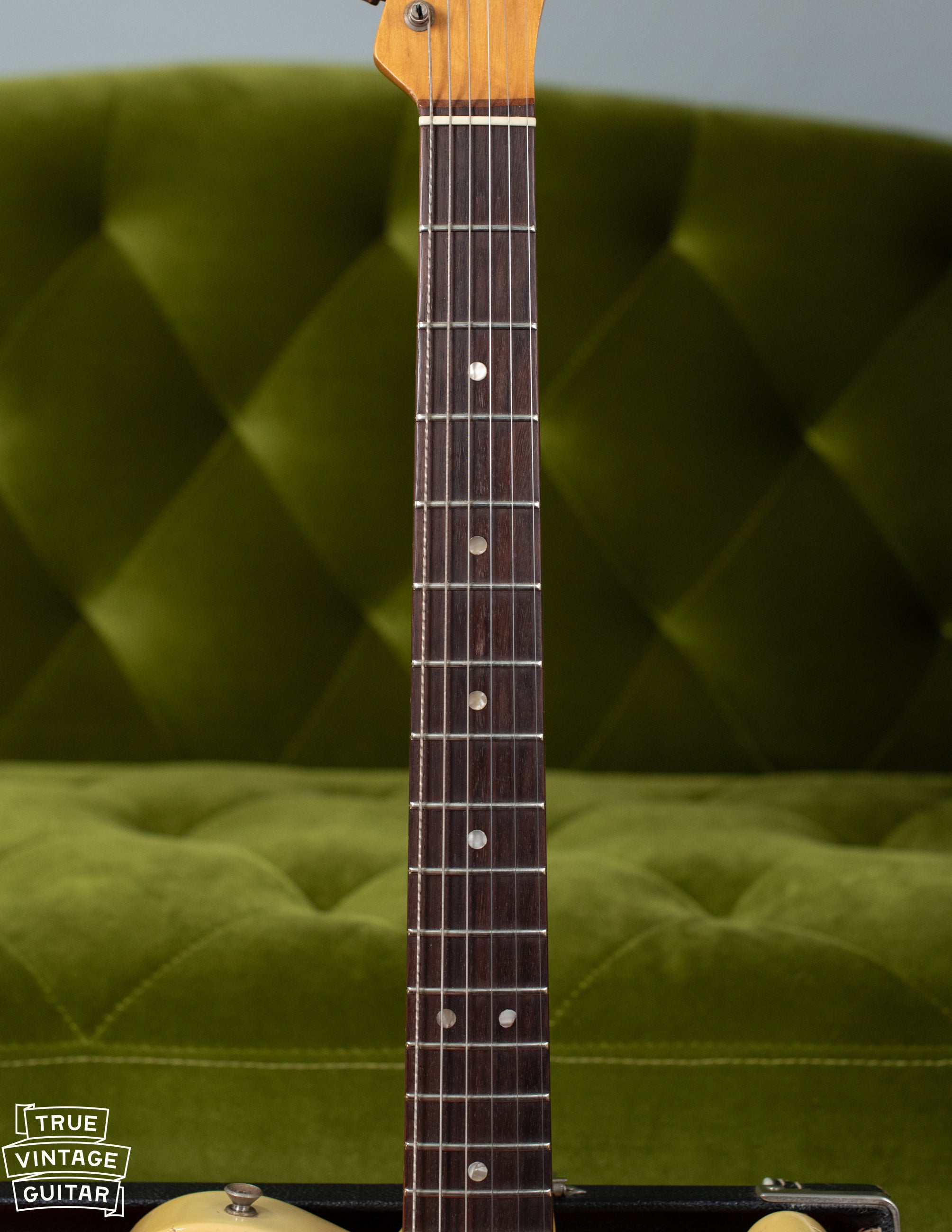 Rosewood fretboard