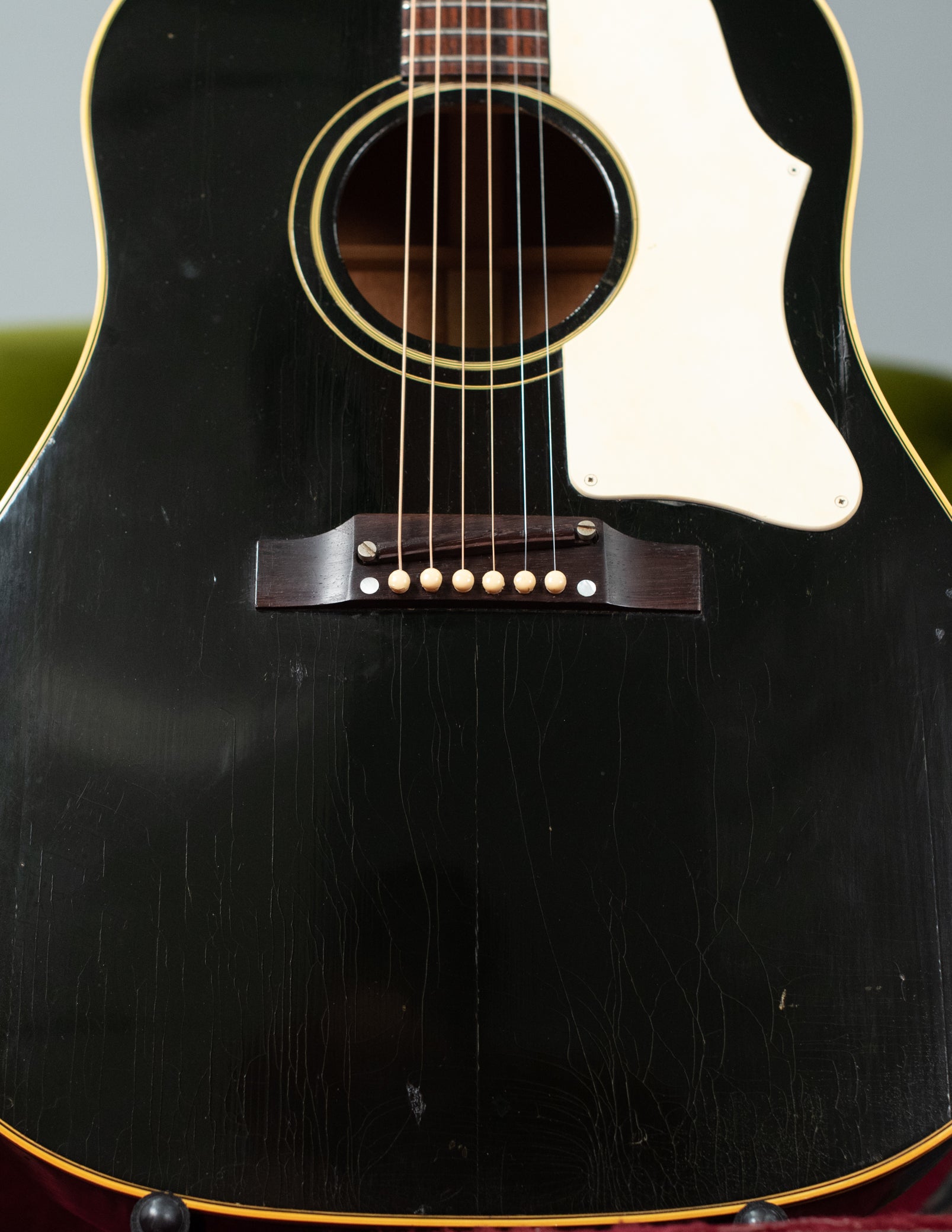 Gibson custom color Black finish