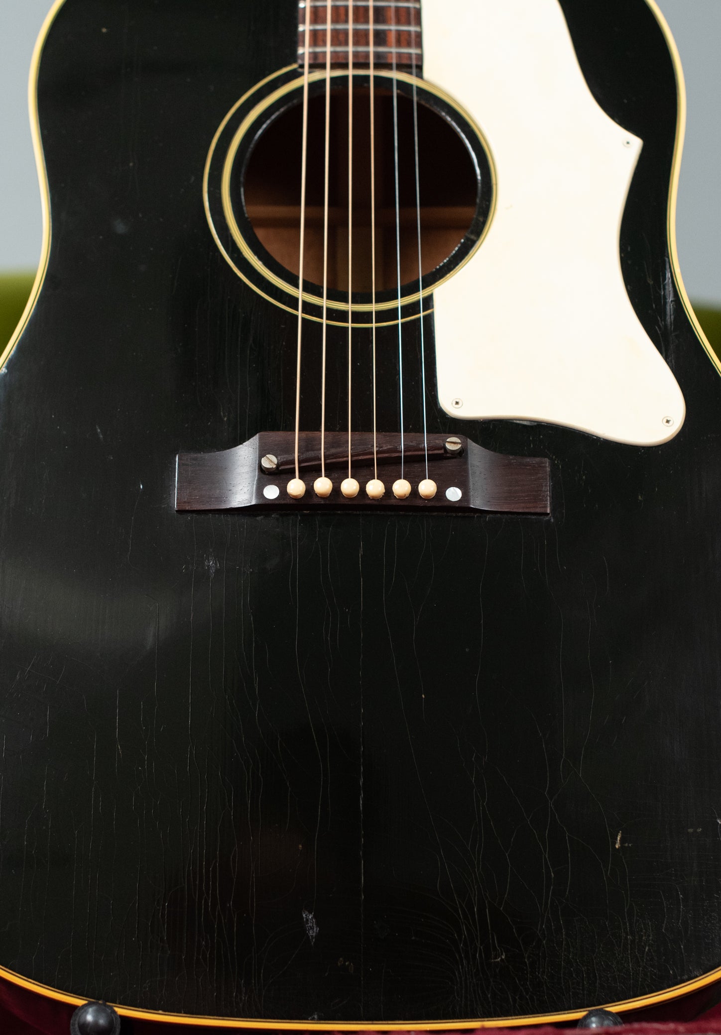 Gibson custom color Black finish