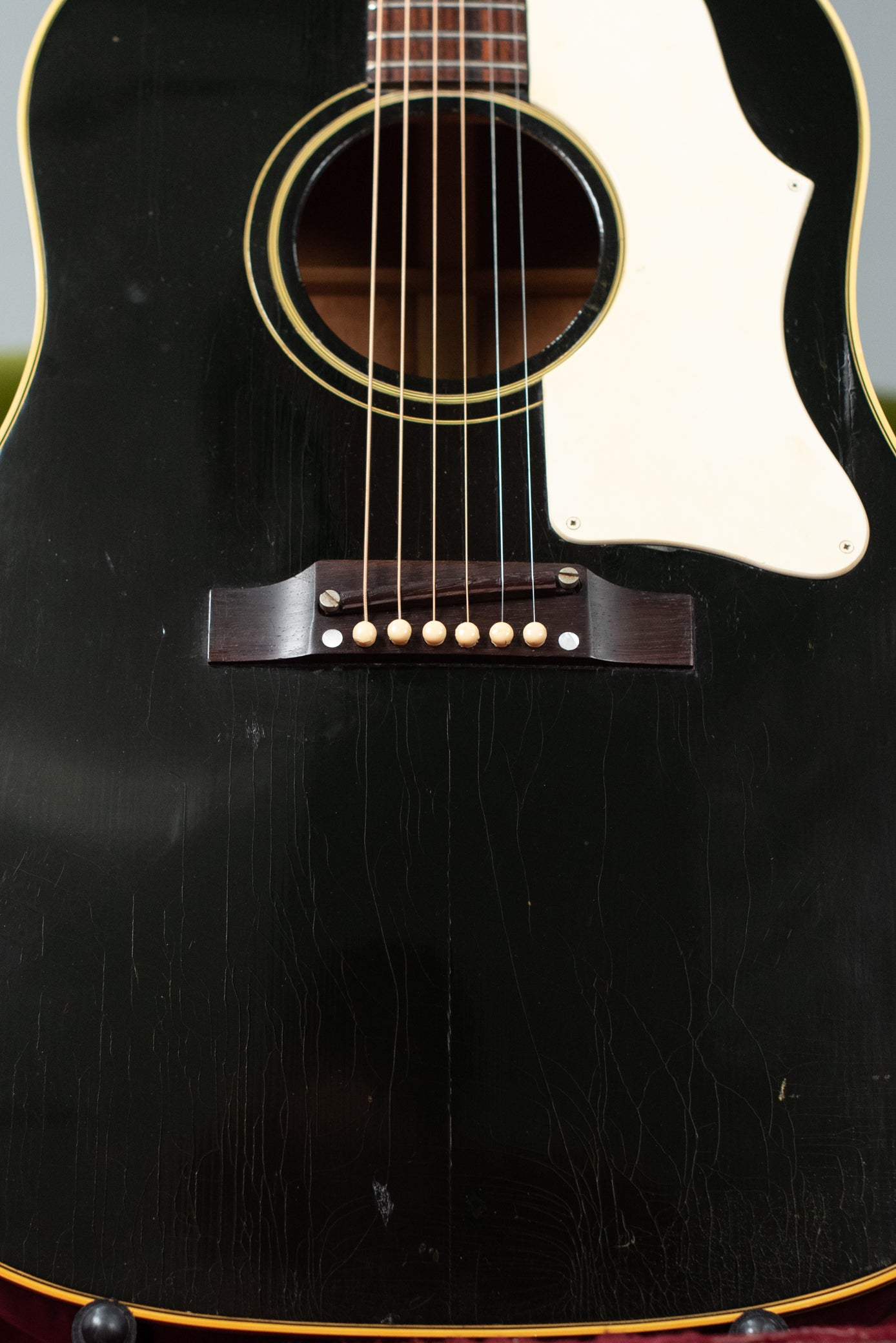 Gibson custom color Black finish