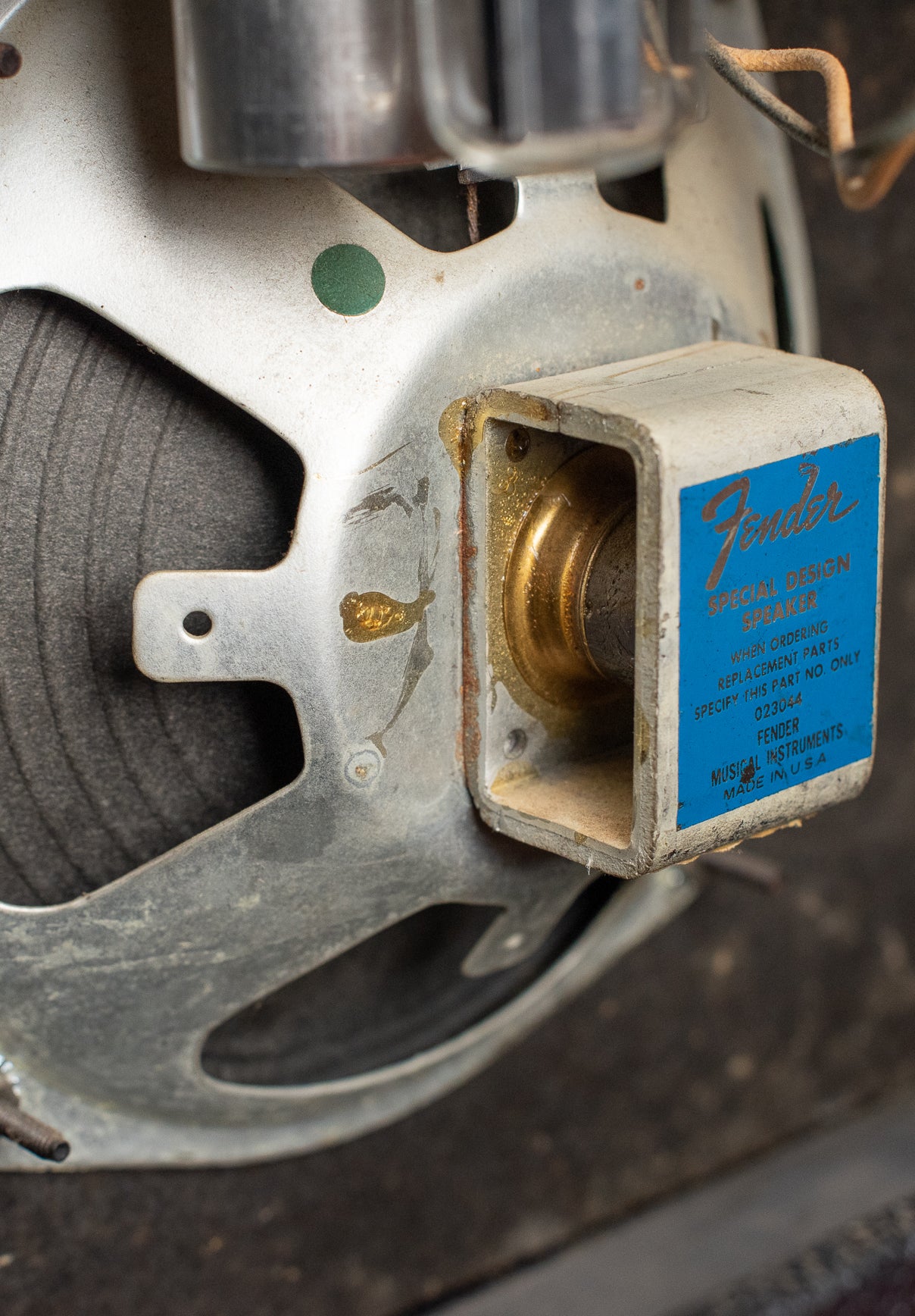 Original Oxford 8" speaker, 1969 Fender Vibro Champ Amp guitar amplifier