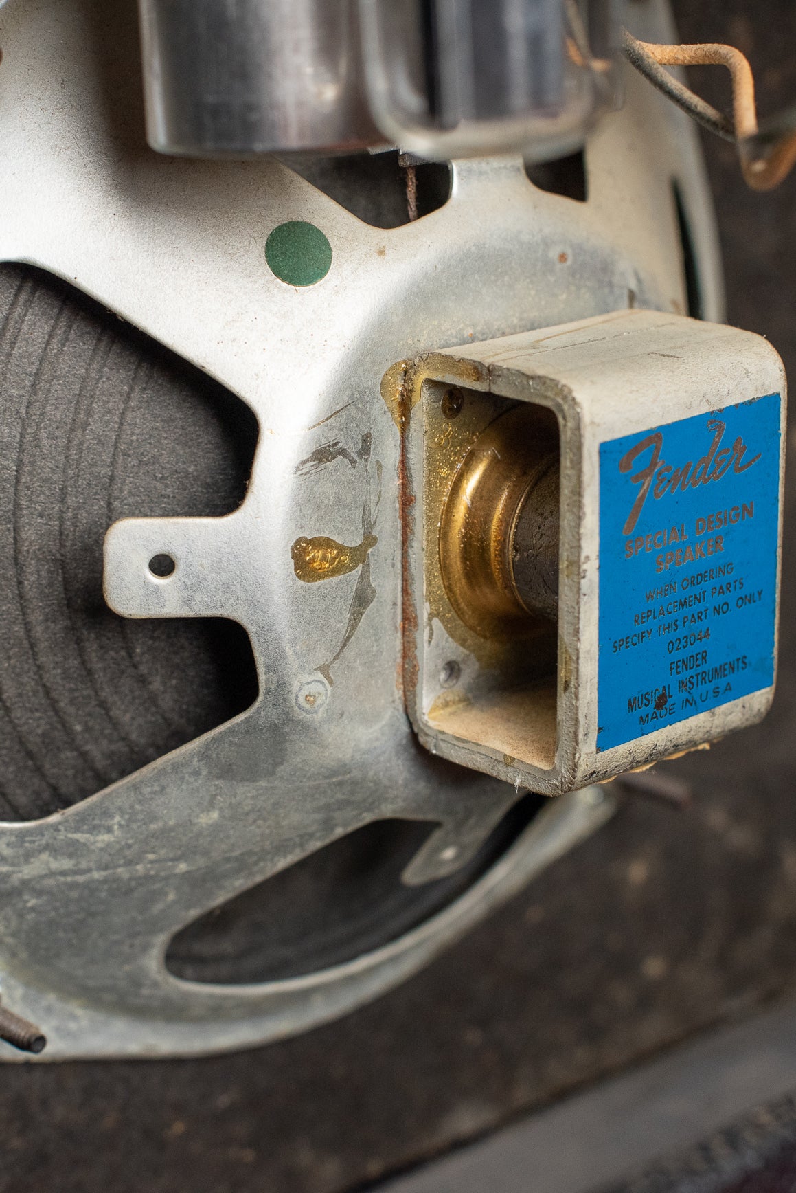 Original Oxford 8" speaker, 1969 Fender Vibro Champ Amp guitar amplifier