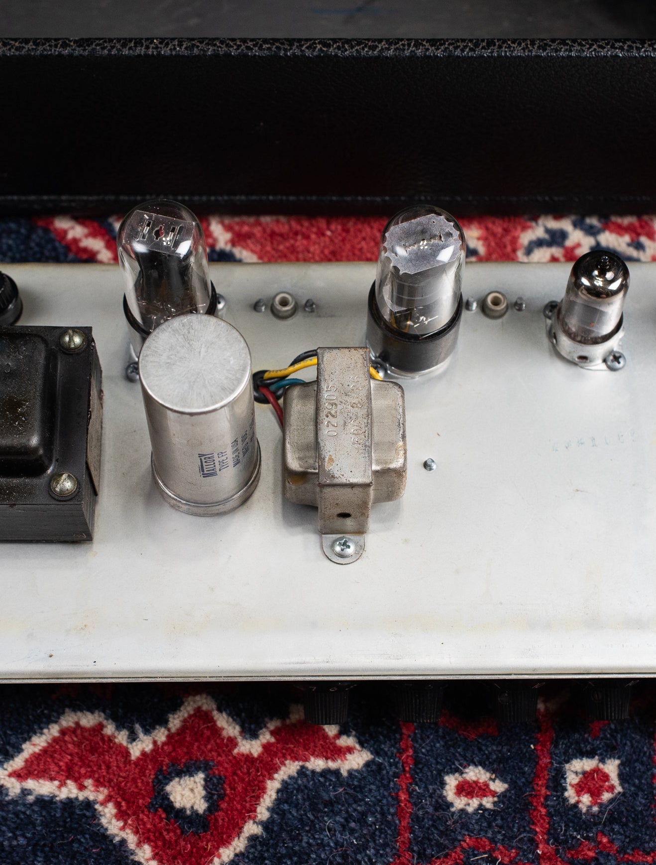 Original transformers, 1969 Fender Vibro Champ Amp guitar amplifier