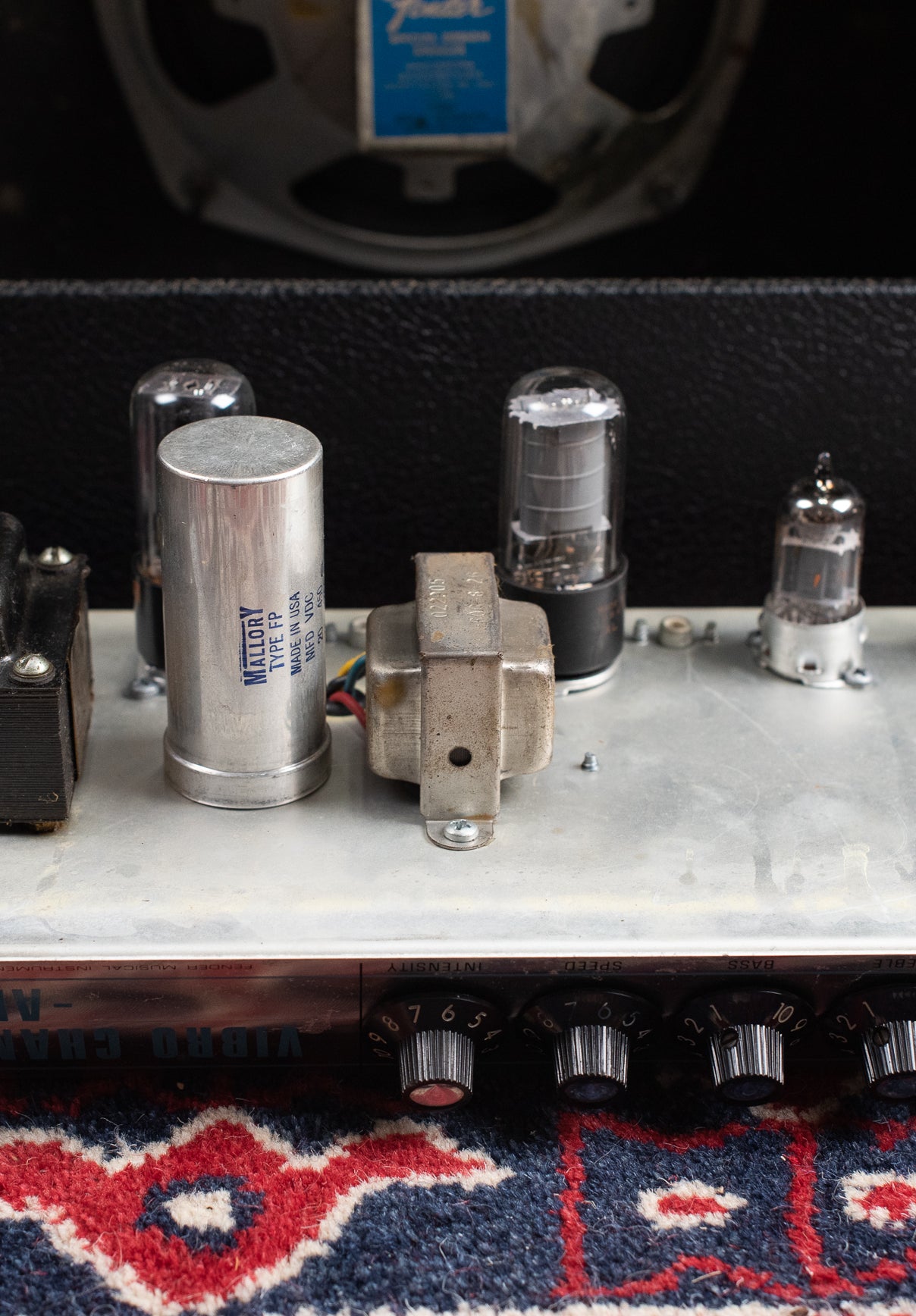 Output transformer, power transformer, 1969 Fender Vibro Champ Amp guitar amplifier