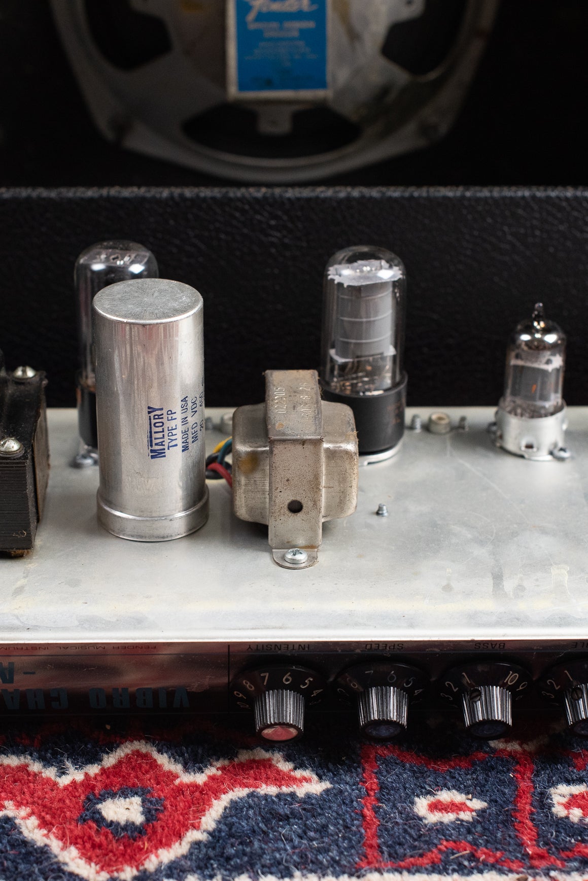 Output transformer, power transformer, 1969 Fender Vibro Champ Amp guitar amplifier