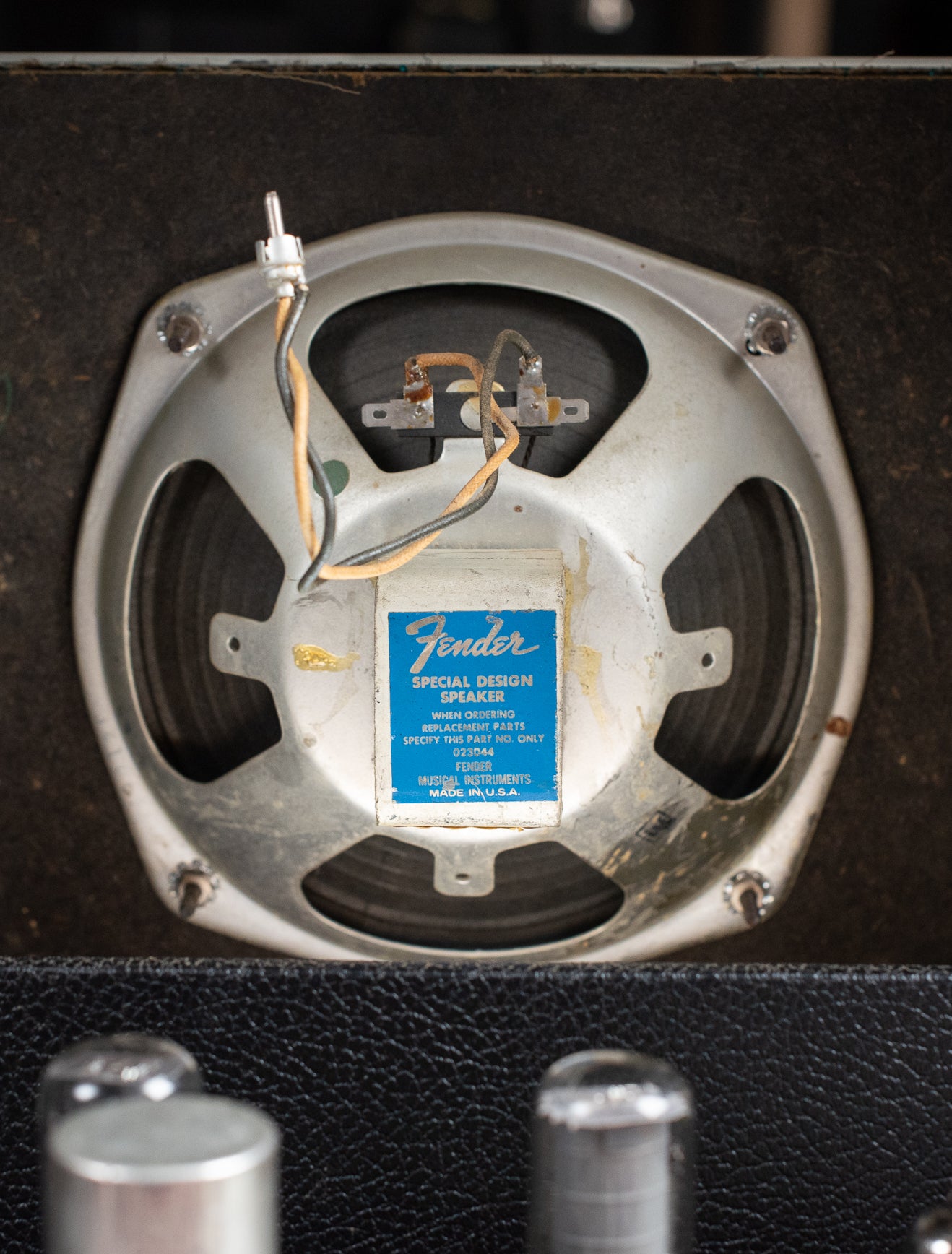 8" Oxford Speaker, 1969 Fender Vibro Champ Amp guitar amplifier