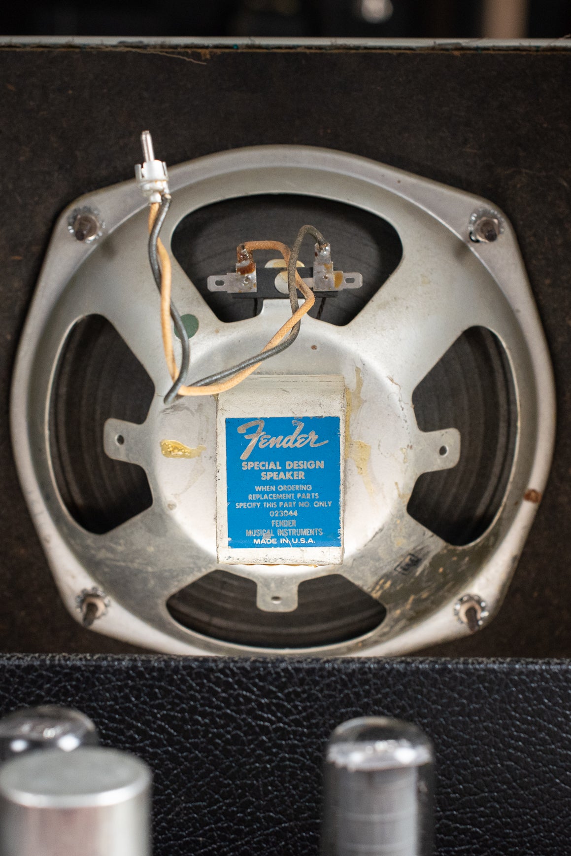 8" Oxford Speaker, 1969 Fender Vibro Champ Amp guitar amplifier