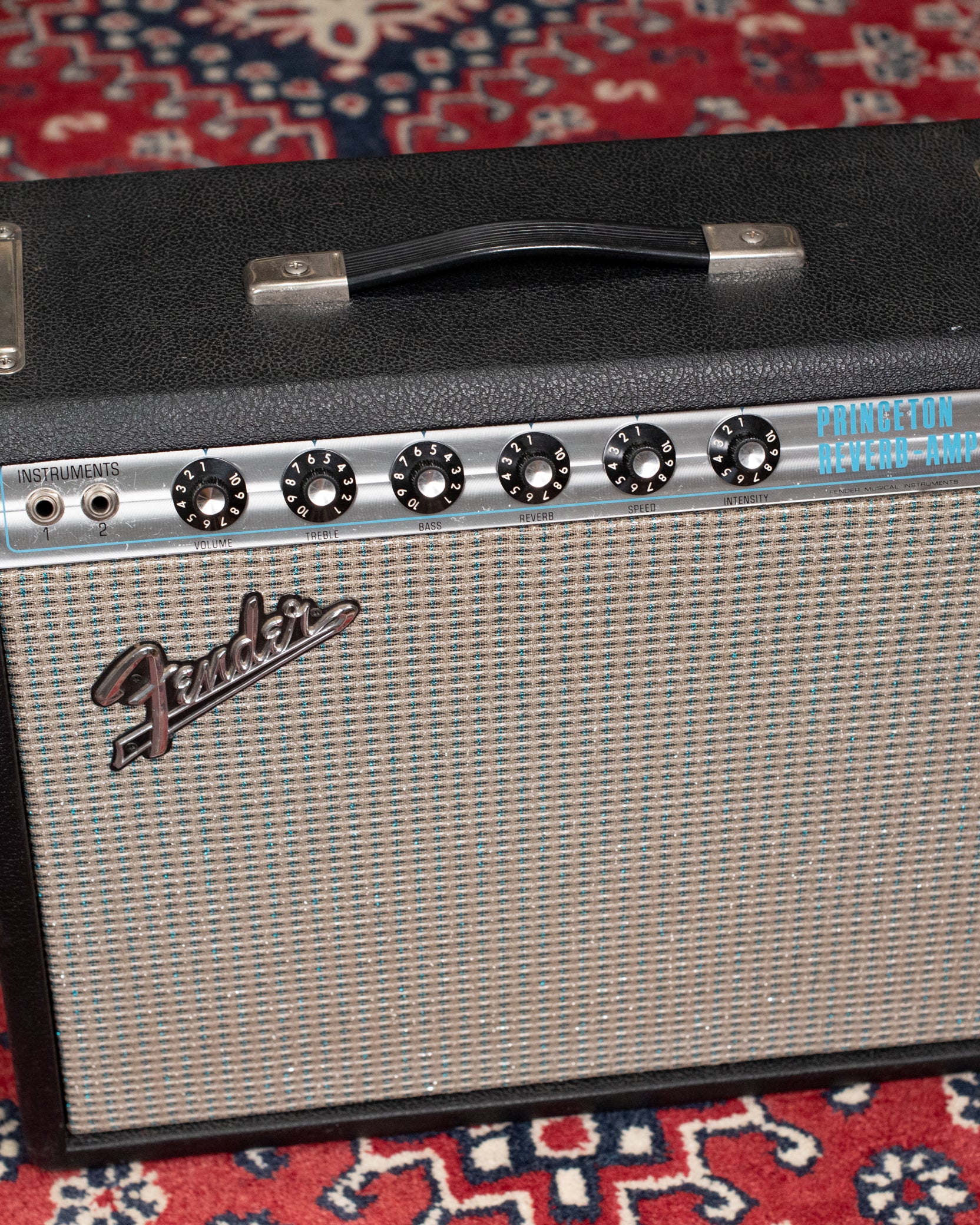 vintage Fender Princeton Reverb amp