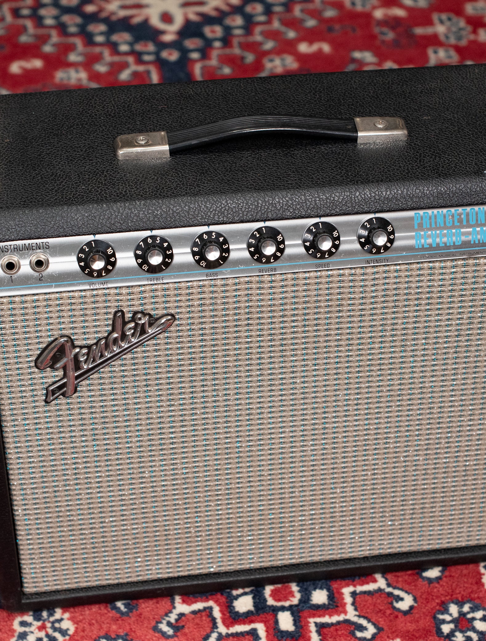 vintage Fender Princeton Reverb amp