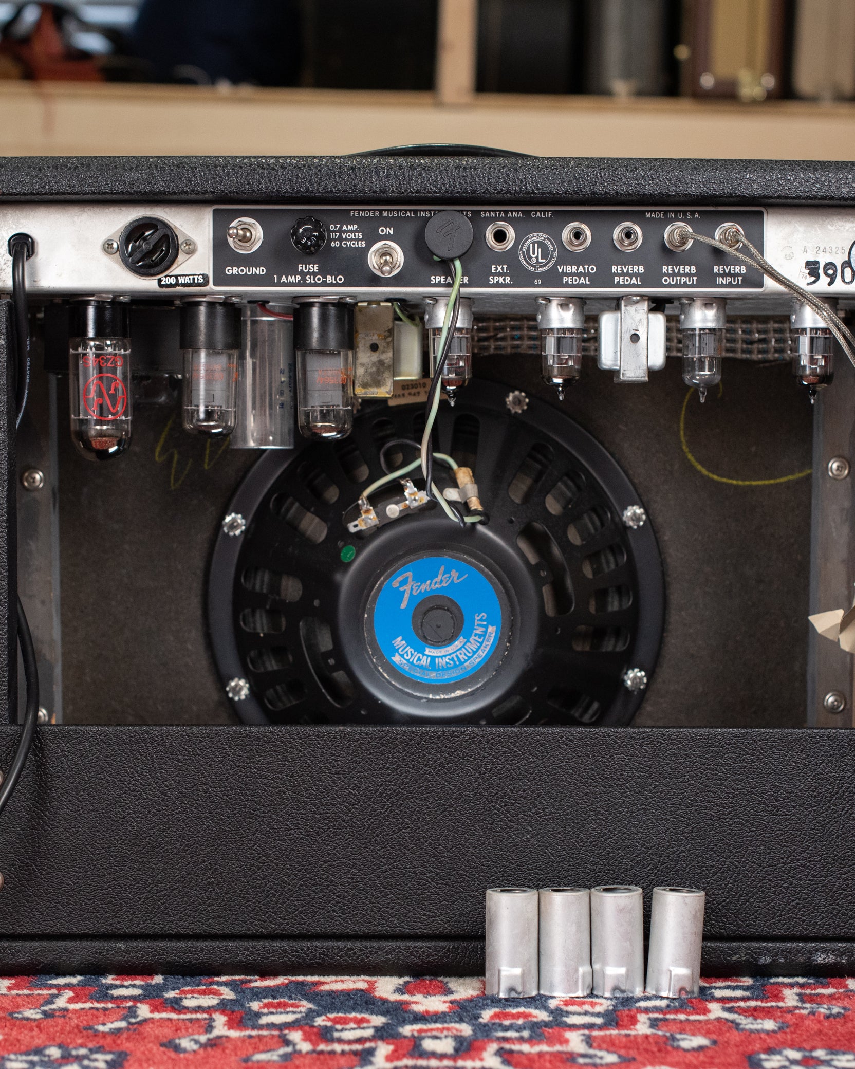vintage Fender guitar amp