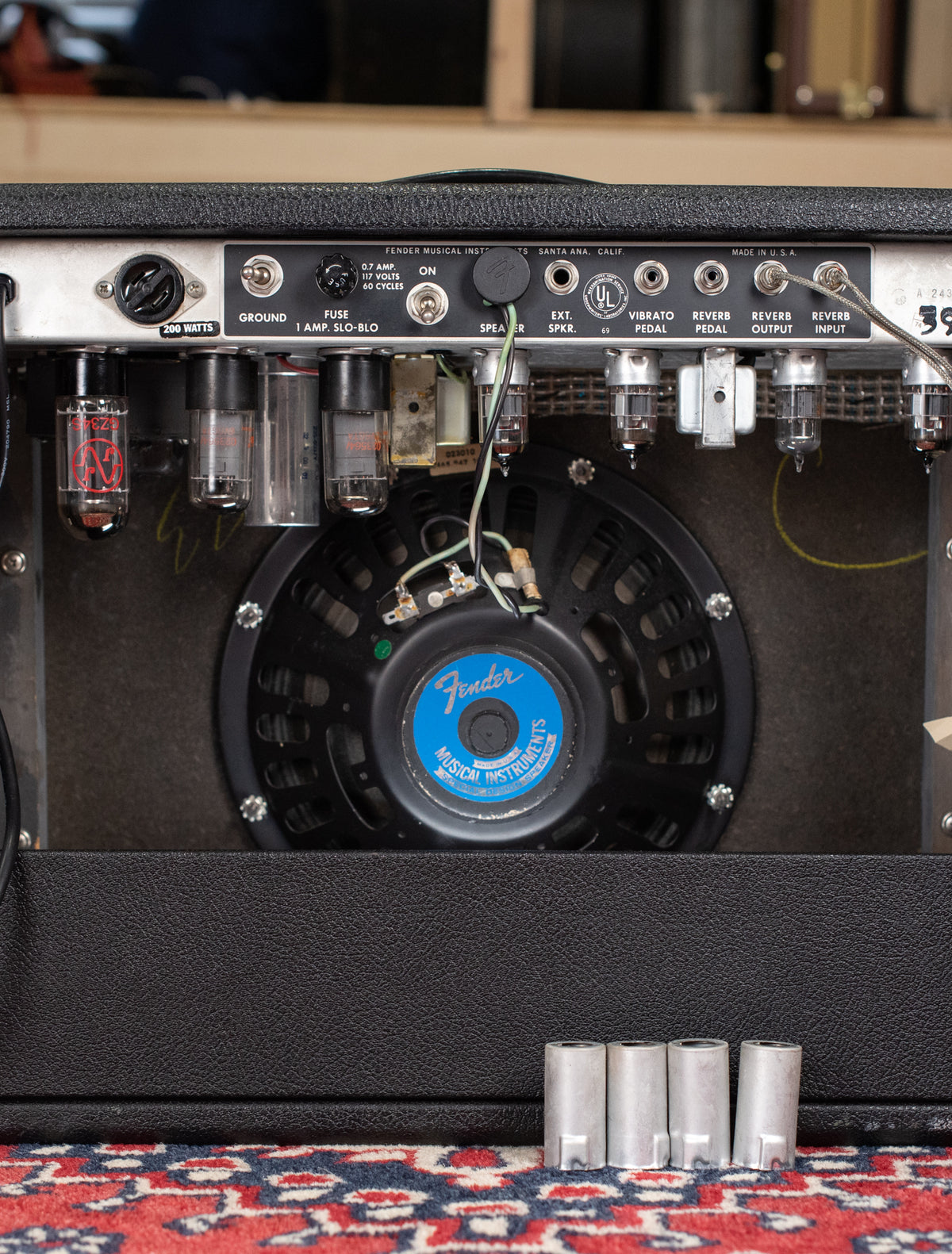 vintage Fender guitar amp