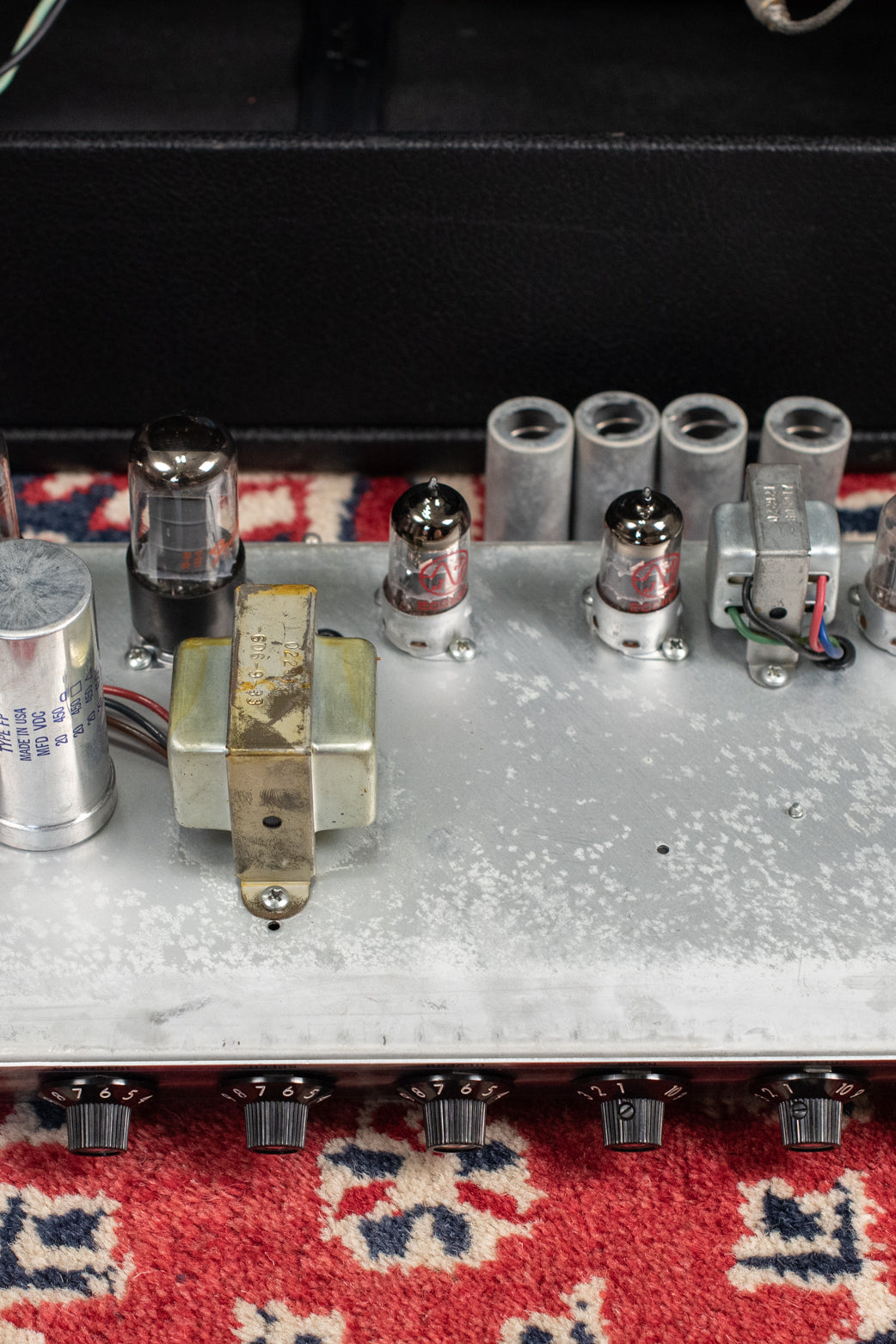 output transformer, power transformer, chassis