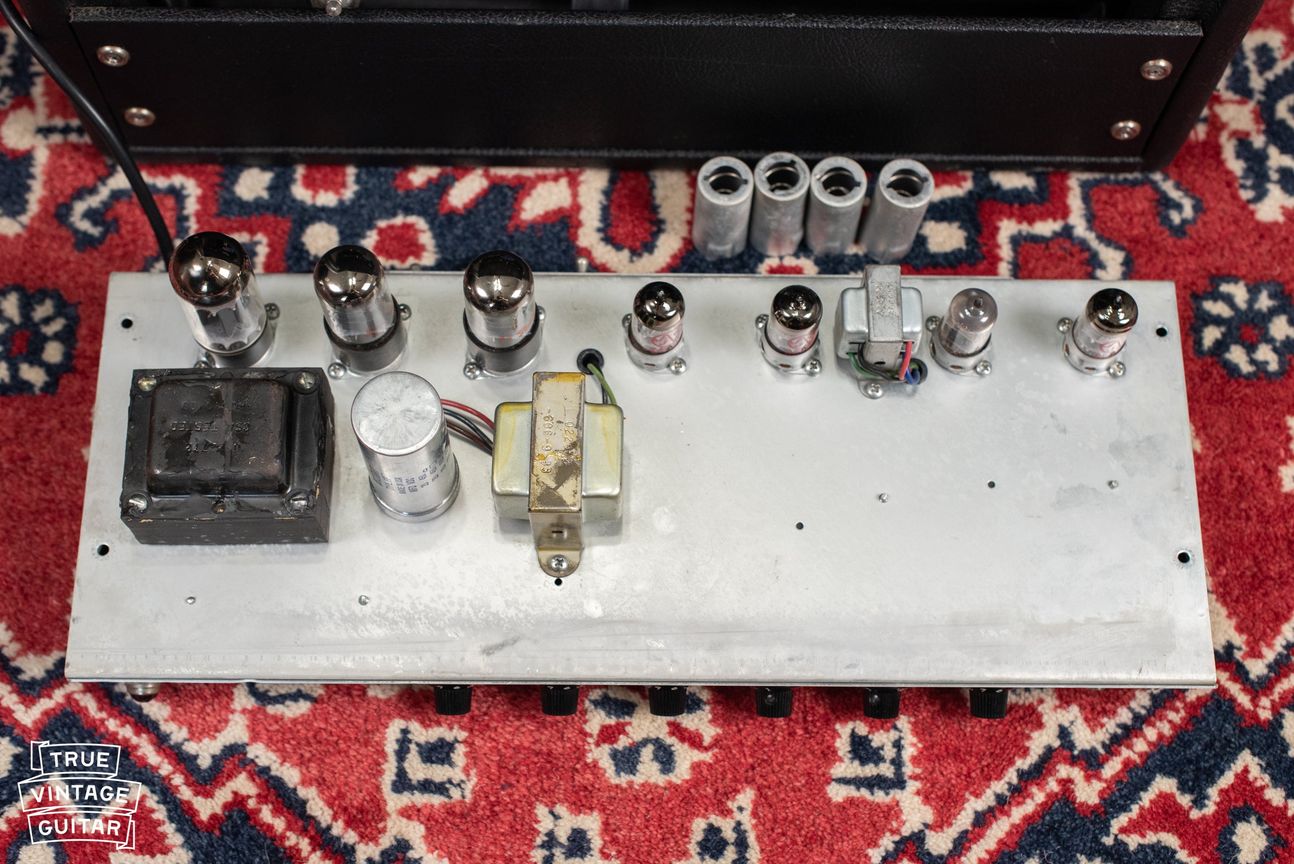 1970 Fender Princeton Reverb chassis