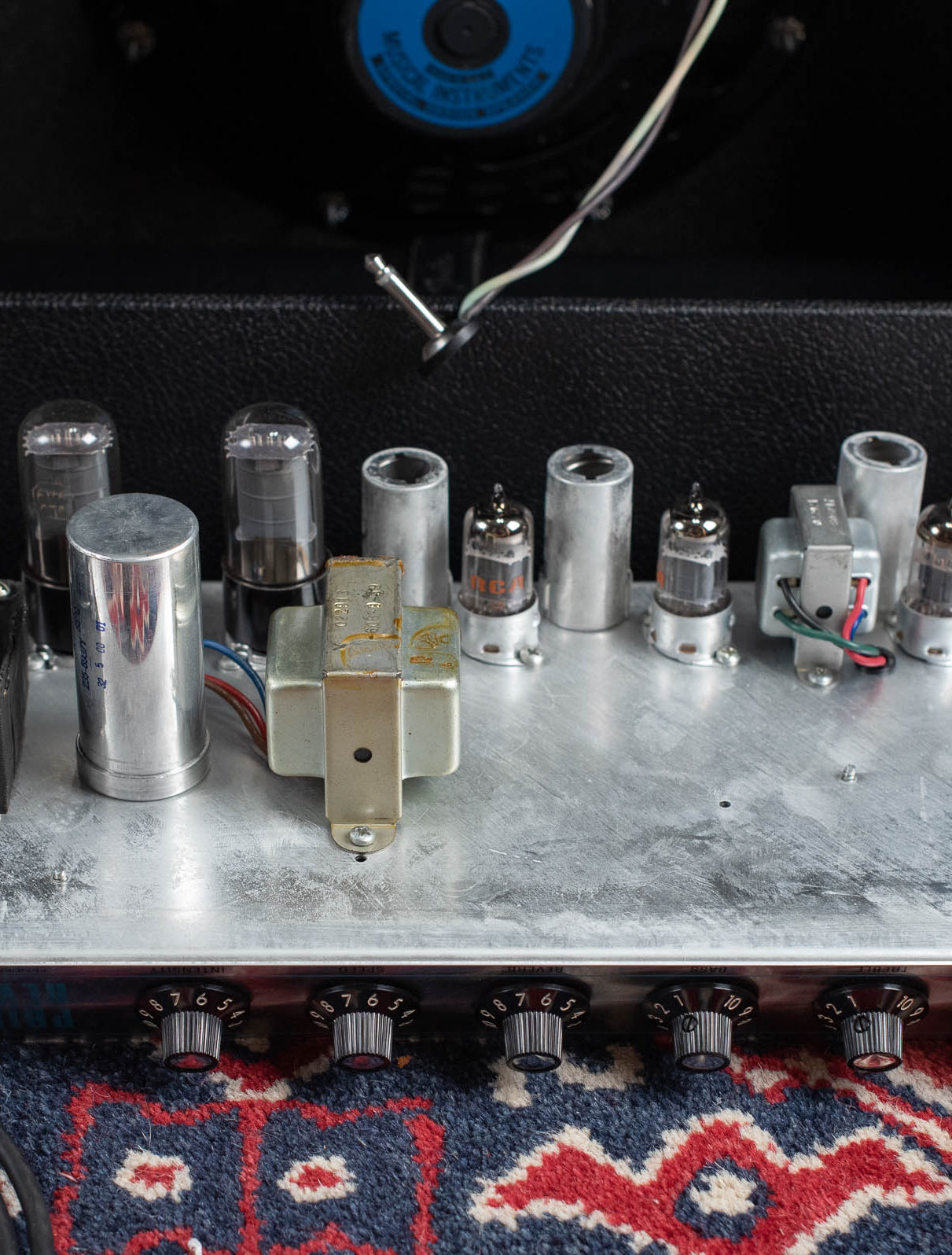output transformer, power transformer, 1970 Fender Princeton Reverb