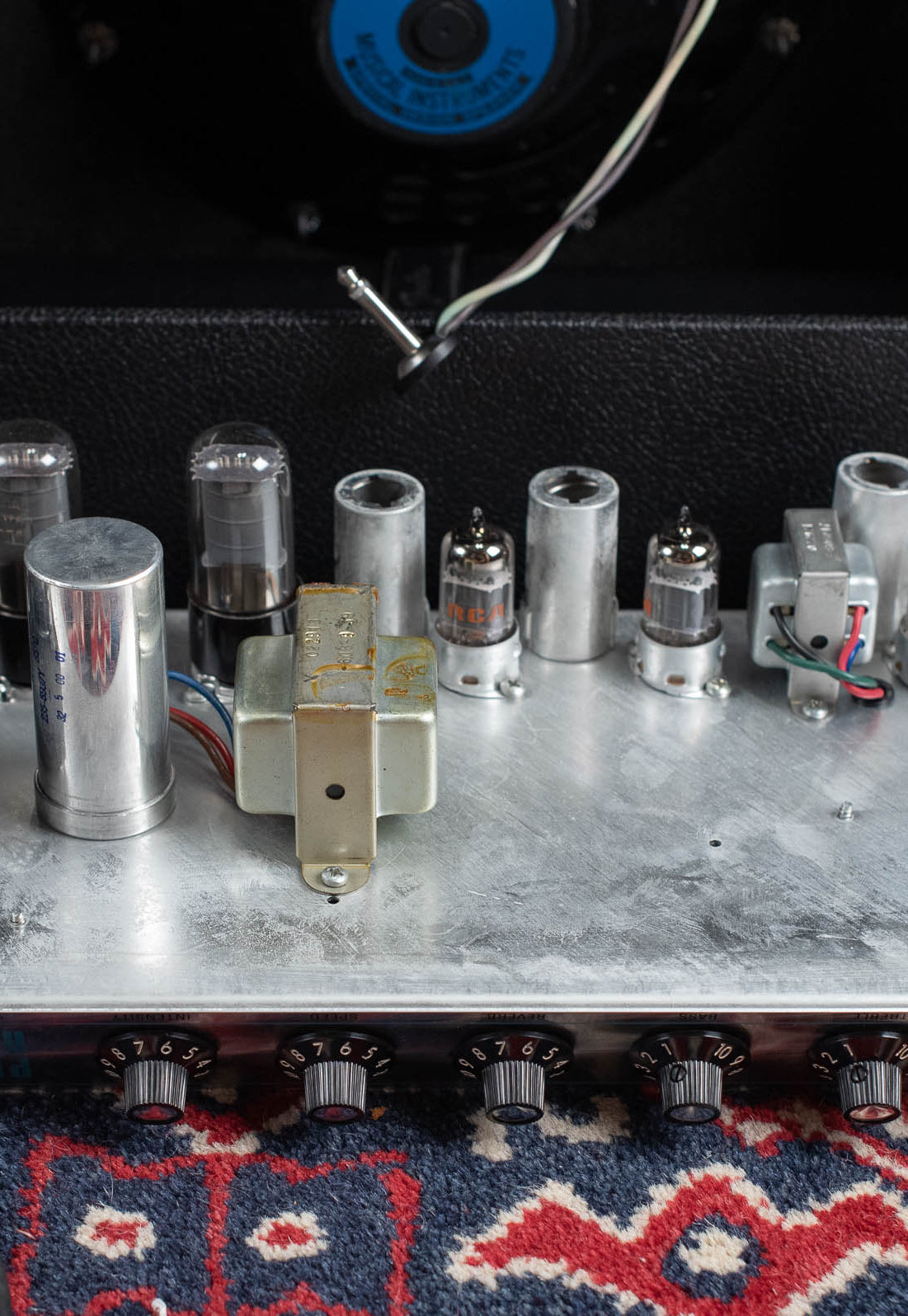 output transformer, power transformer, 1970 Fender Princeton Reverb