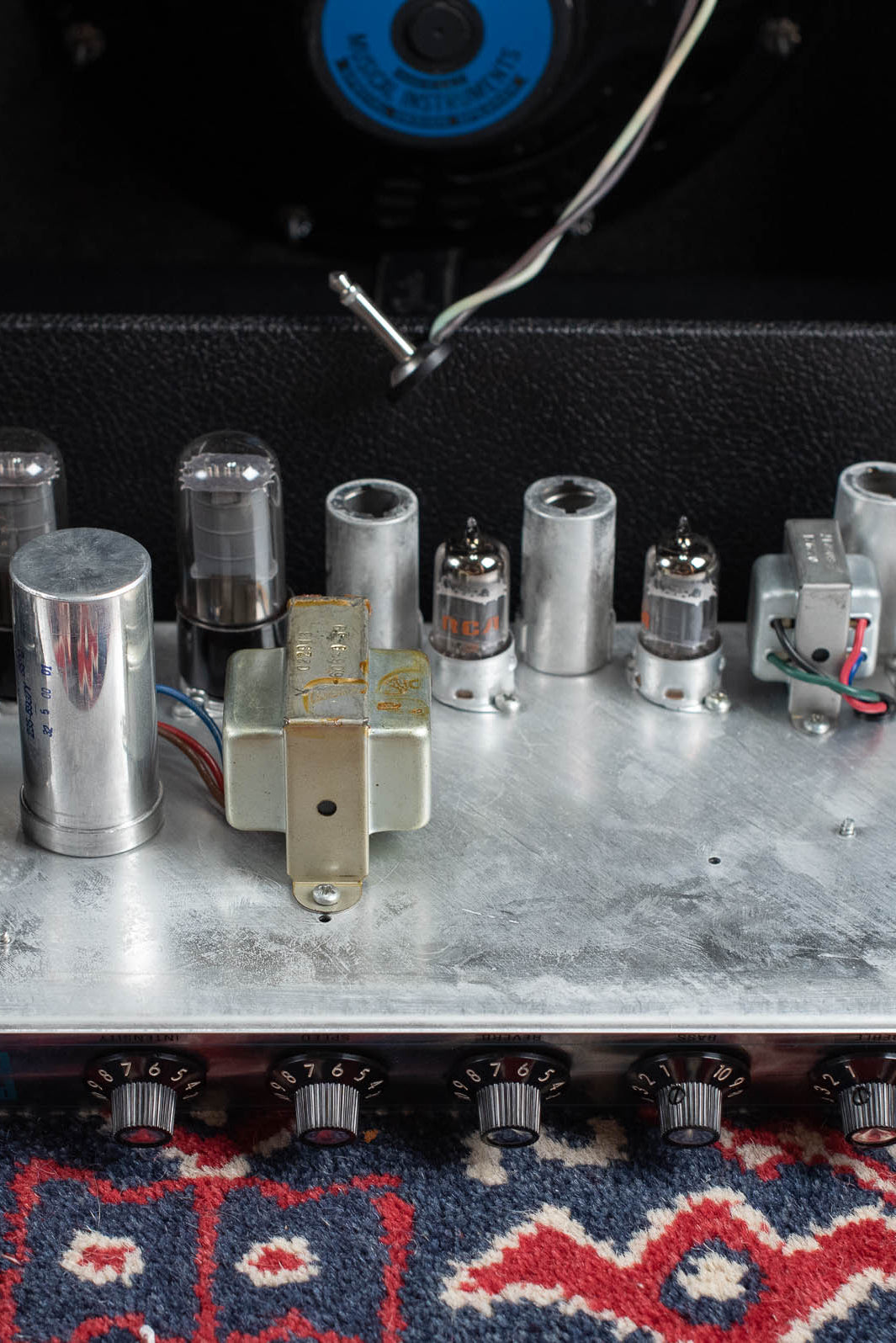 output transformer, power transformer, 1970 Fender Princeton Reverb